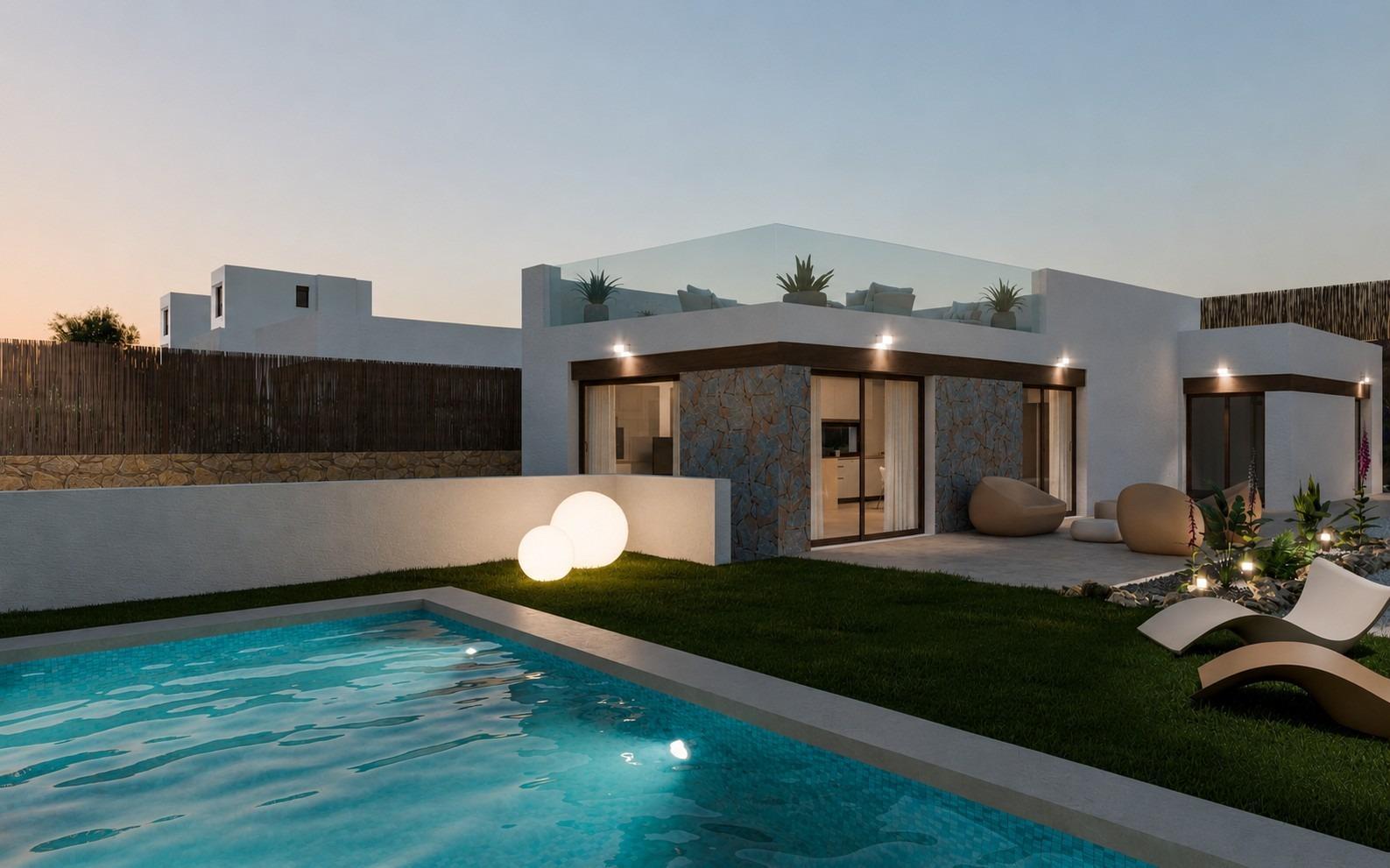 Exklusive moderne Villen mit Panoramablick in Balcon de Finestrat, Costa Blanca Nord — 4