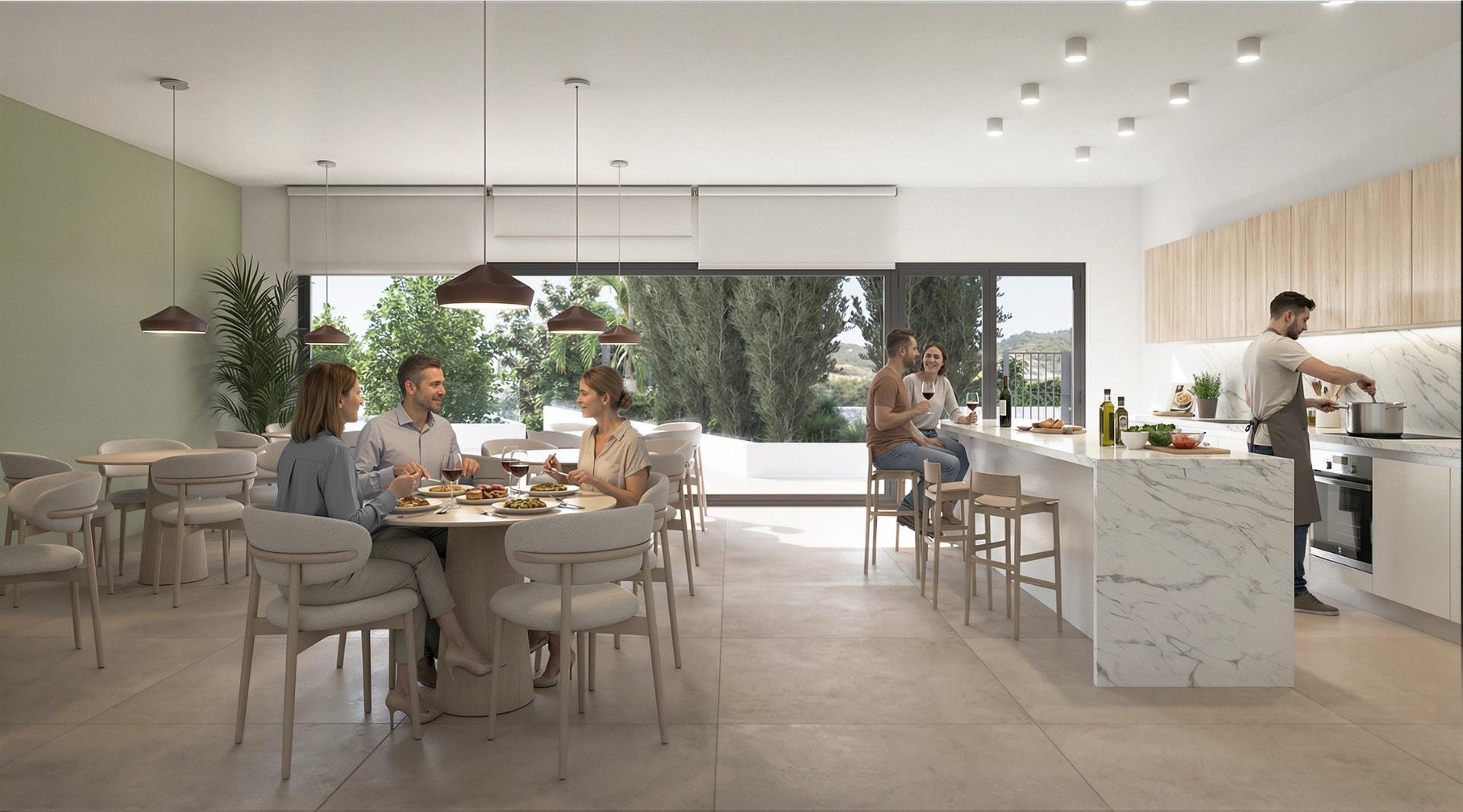 Neubauwohnungen mit Meerblick in Balcon de Finestrat, Costa Blanca — 14