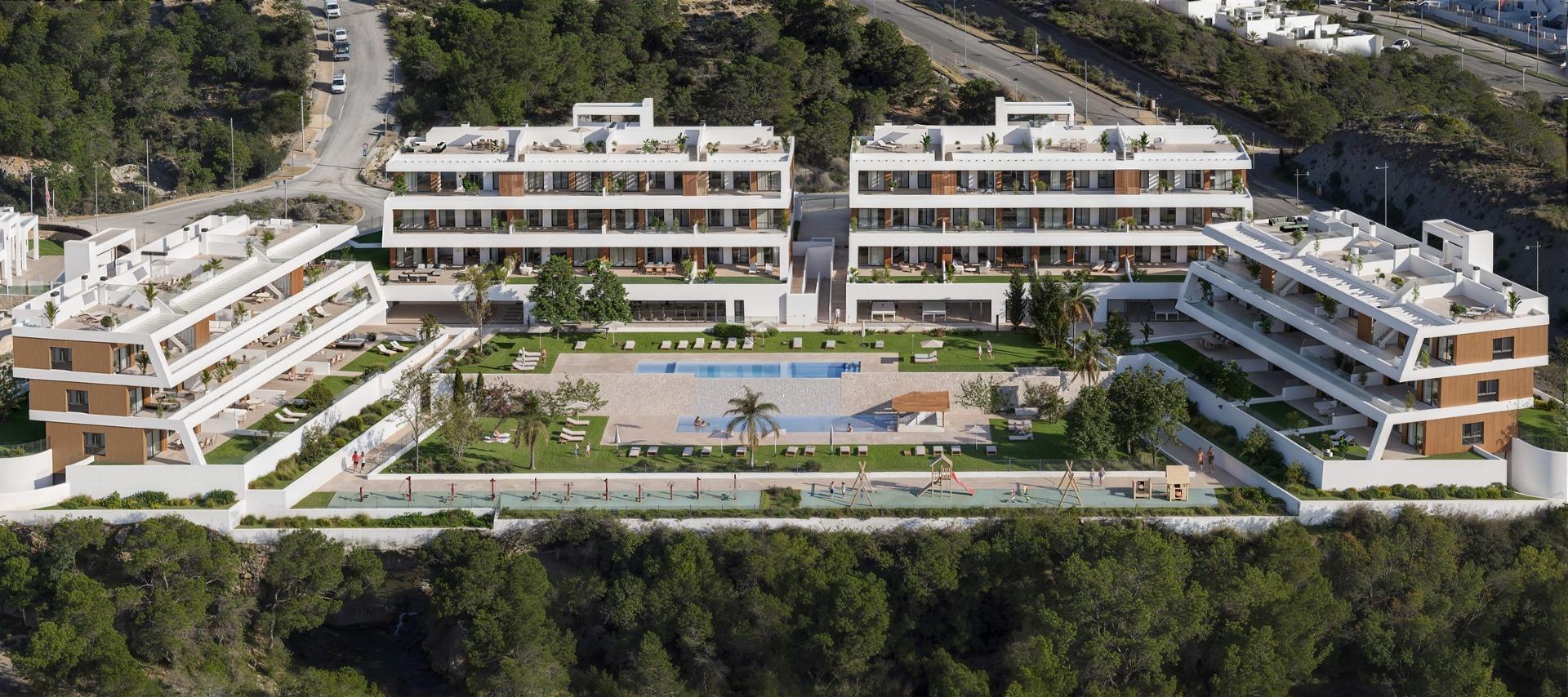 Neubauwohnungen mit Meerblick in Balcon de Finestrat, Costa Blanca — 3