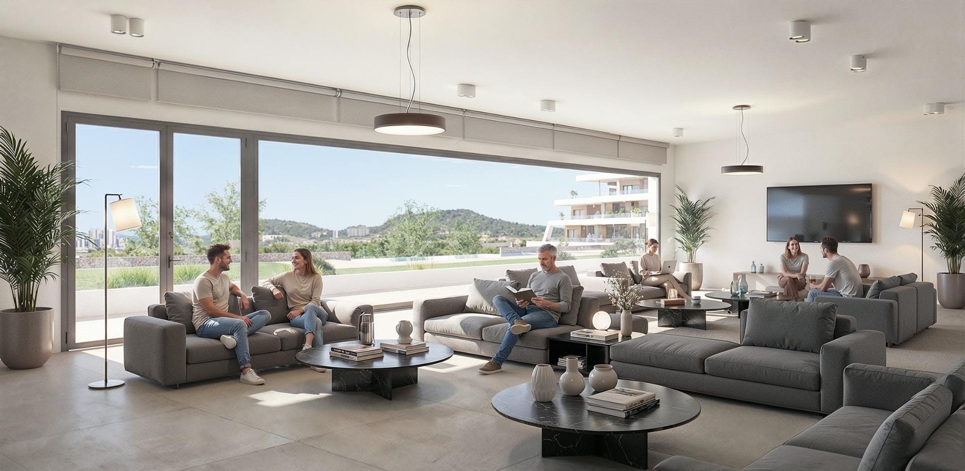 Neubauwohnungen mit Meerblick in Balcon de Finestrat, Costa Blanca — 14