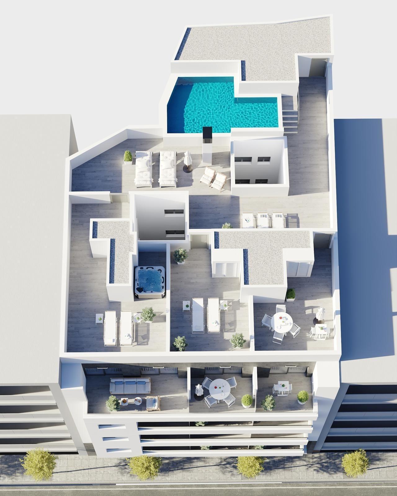 New Build Apartments in Torrevieja Just 400 m from Playa del Cura — 11