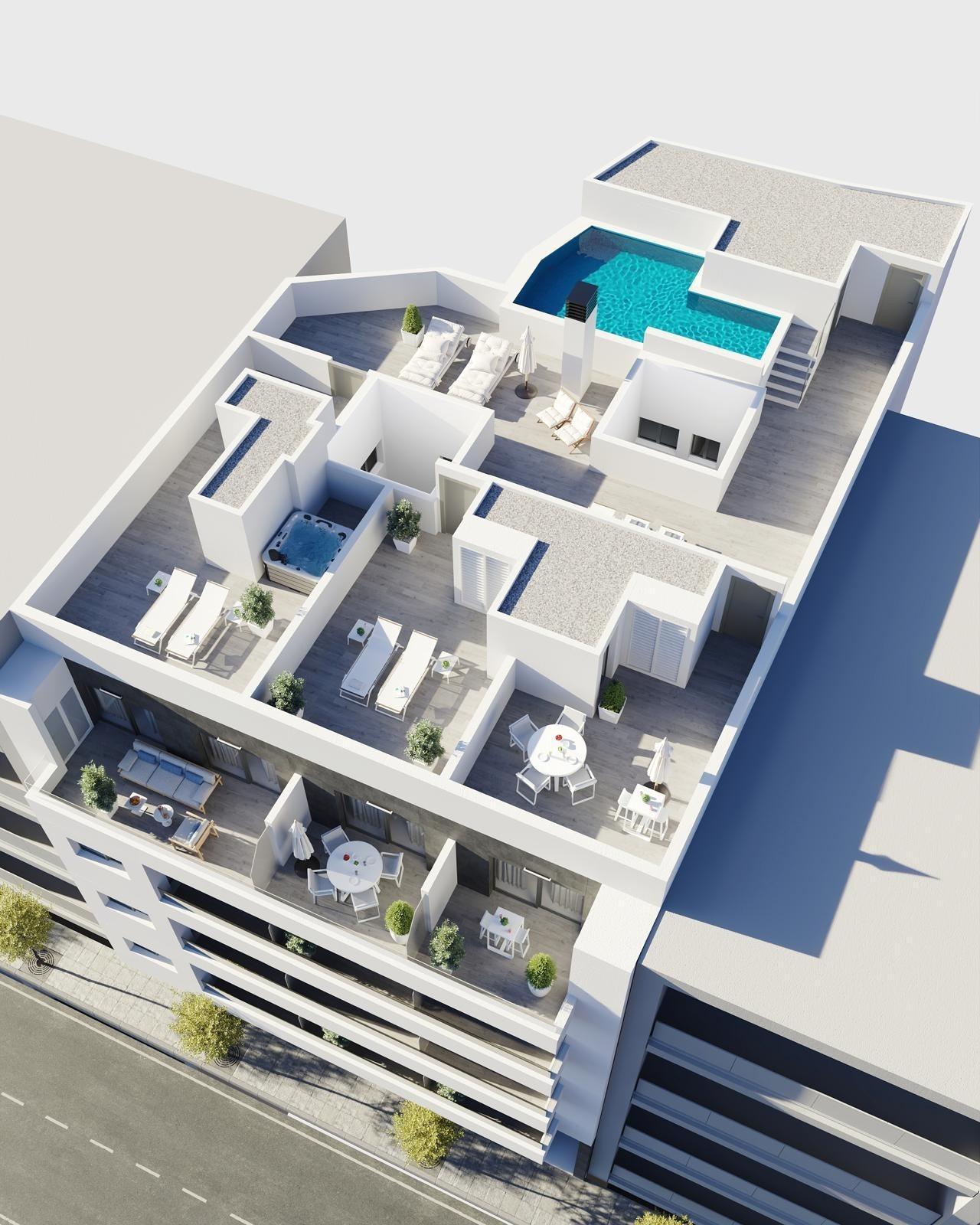 New Build Apartments in Torrevieja Just 400 m from Playa del Cura — 9