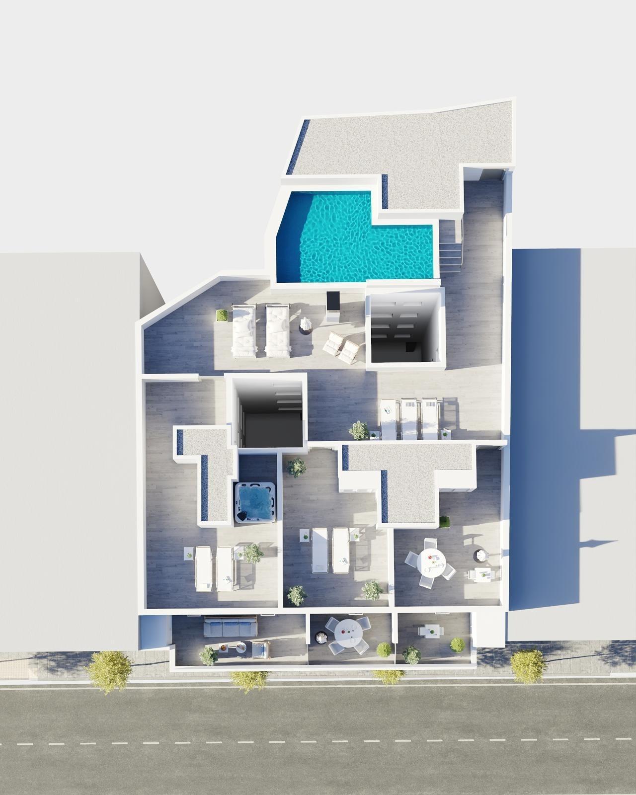 Apartamentos de nueva construcción en Torrevieja A solo 400 m de la Playa del Cura — 8