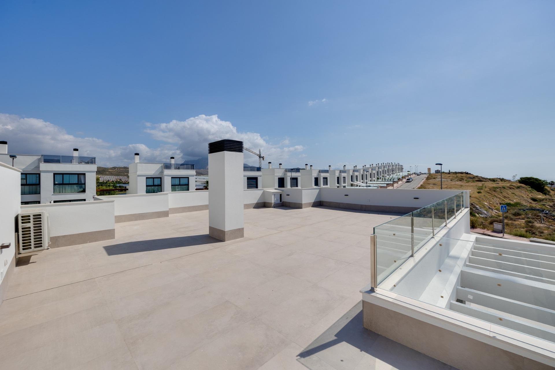 Nieuwbouwwilla’s in Mutxamel te koop met privézwembad en uitzicht op zee — 11