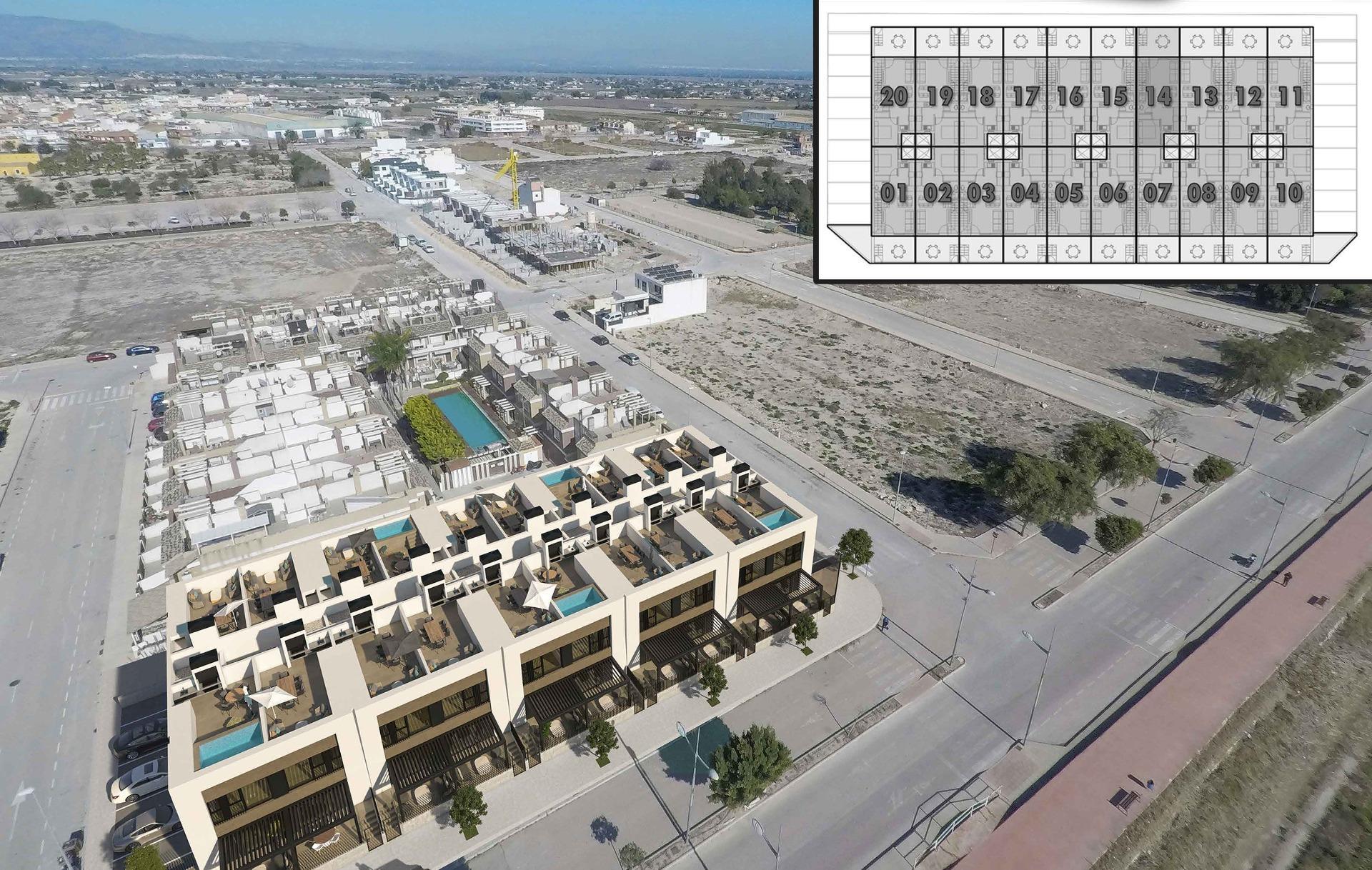 Moderne Stadswoningen in Dolores met gemeenschappelijk zwembad — 10