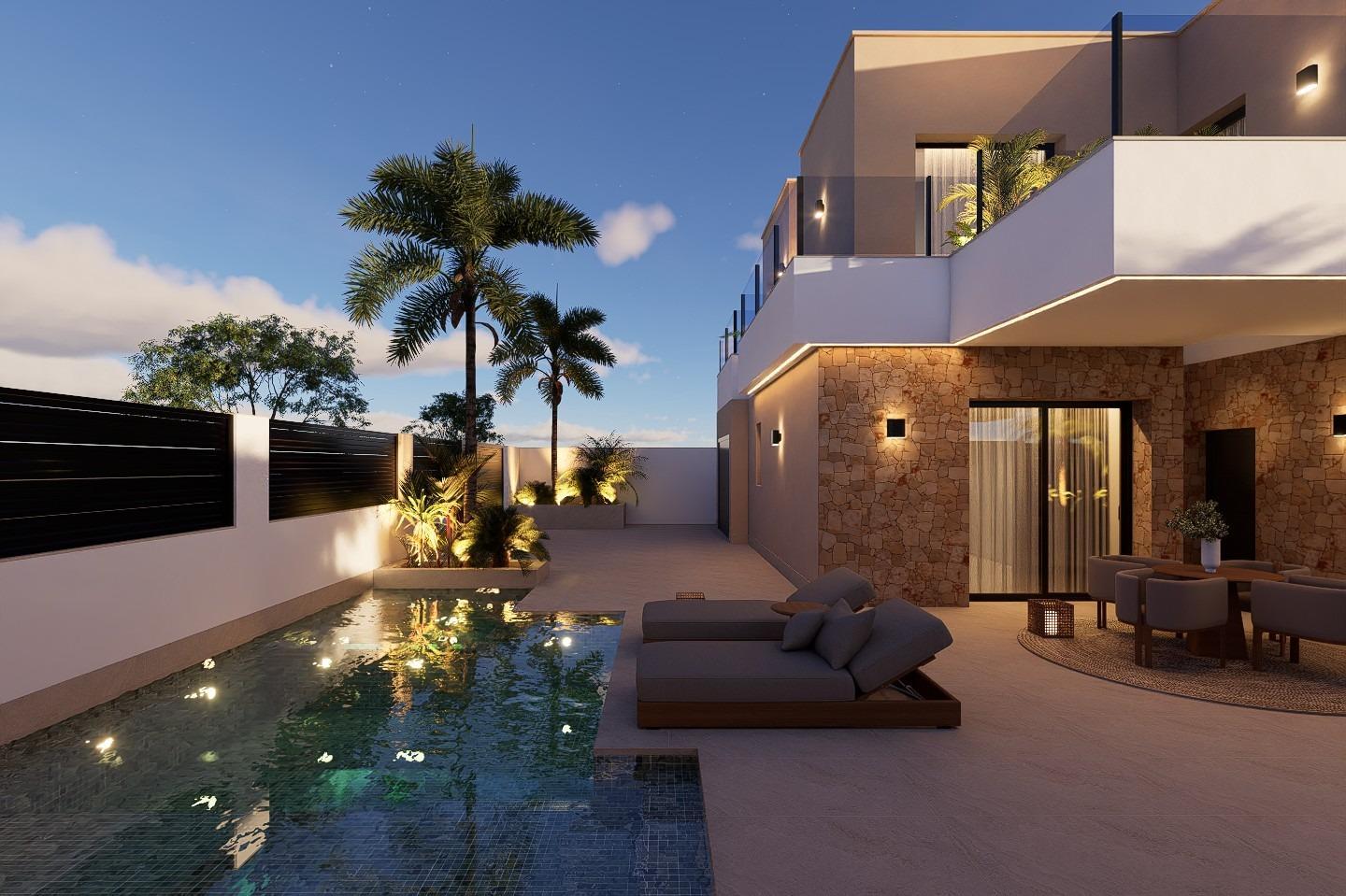 Villas de luxe neuves à vendre à San Pedro del Pinatar, près du Mar Menor — 2