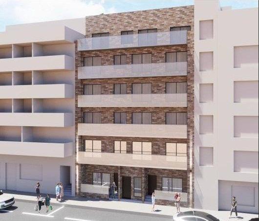 Apartamentos modernos con piscina en la azotea a solo 250 metros de la playa de Acequion