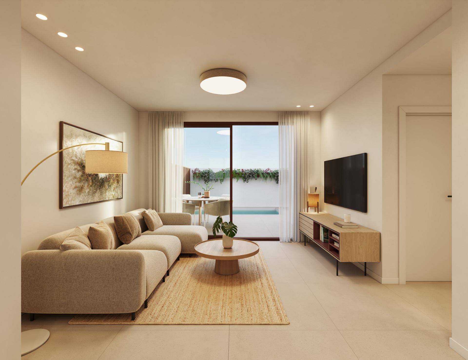 Bungalows neufs exclusifs avec piscine privée à San Pedro del Pinatar — 4