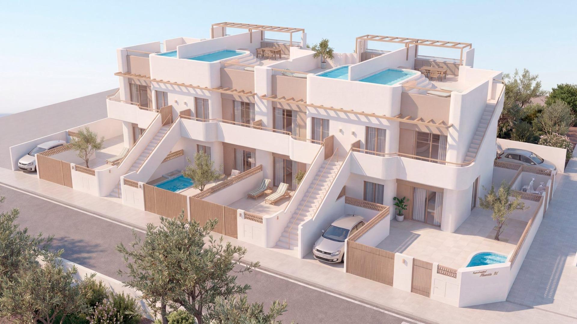 Exclusive New Build Bungalows with private pool in Pilar de la Horadada — 2