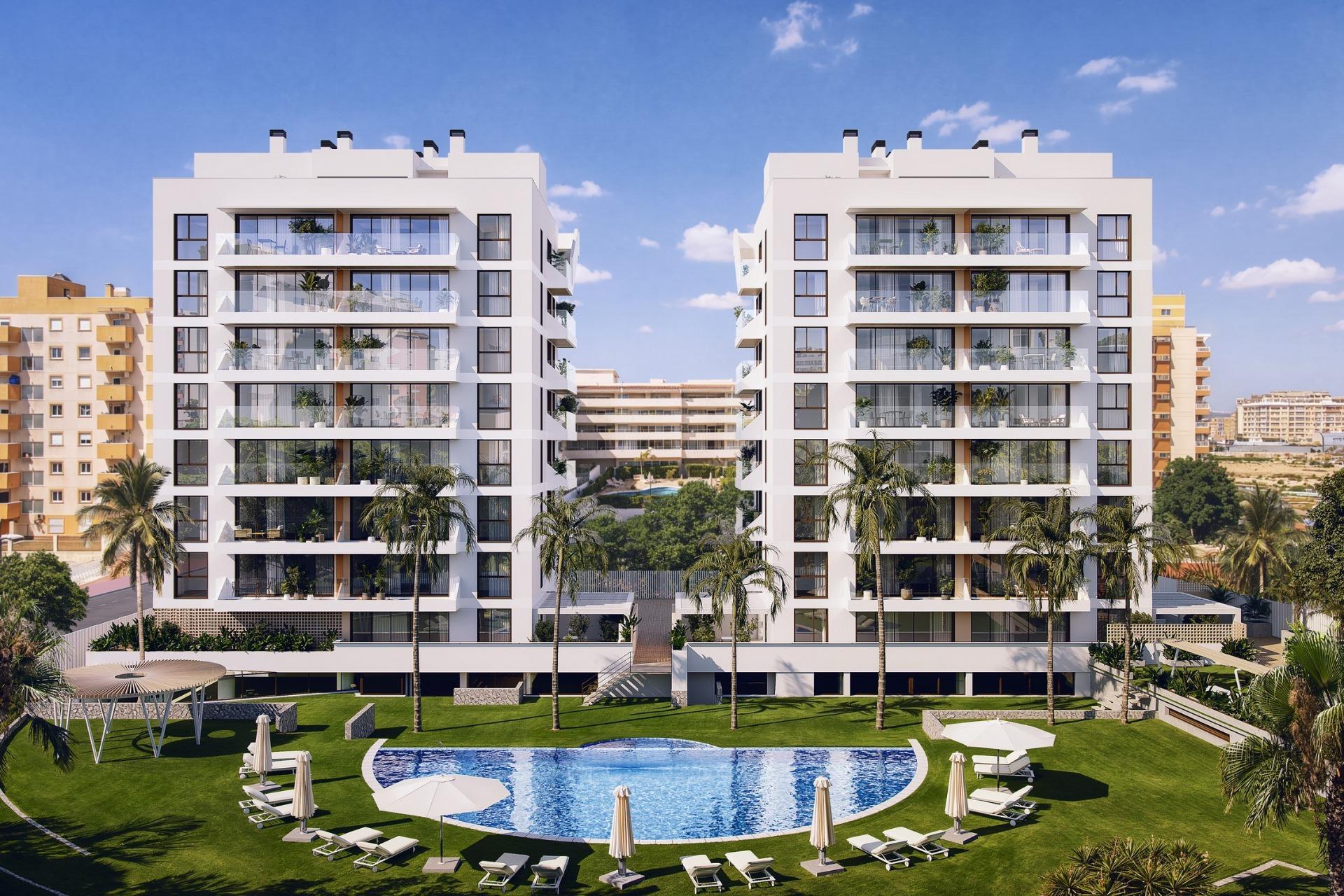 Nowoczesne apartamenty w nowym budynku w pobliżu plaży i mariny w Guardamar del Segura — 2