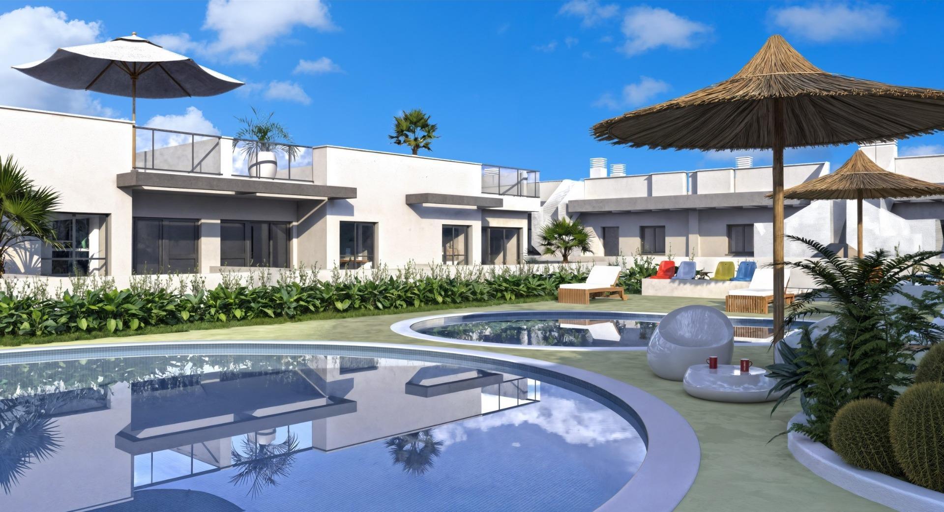 New Build Townhouses and Semi Detached Villas in El Verger Near the Beach