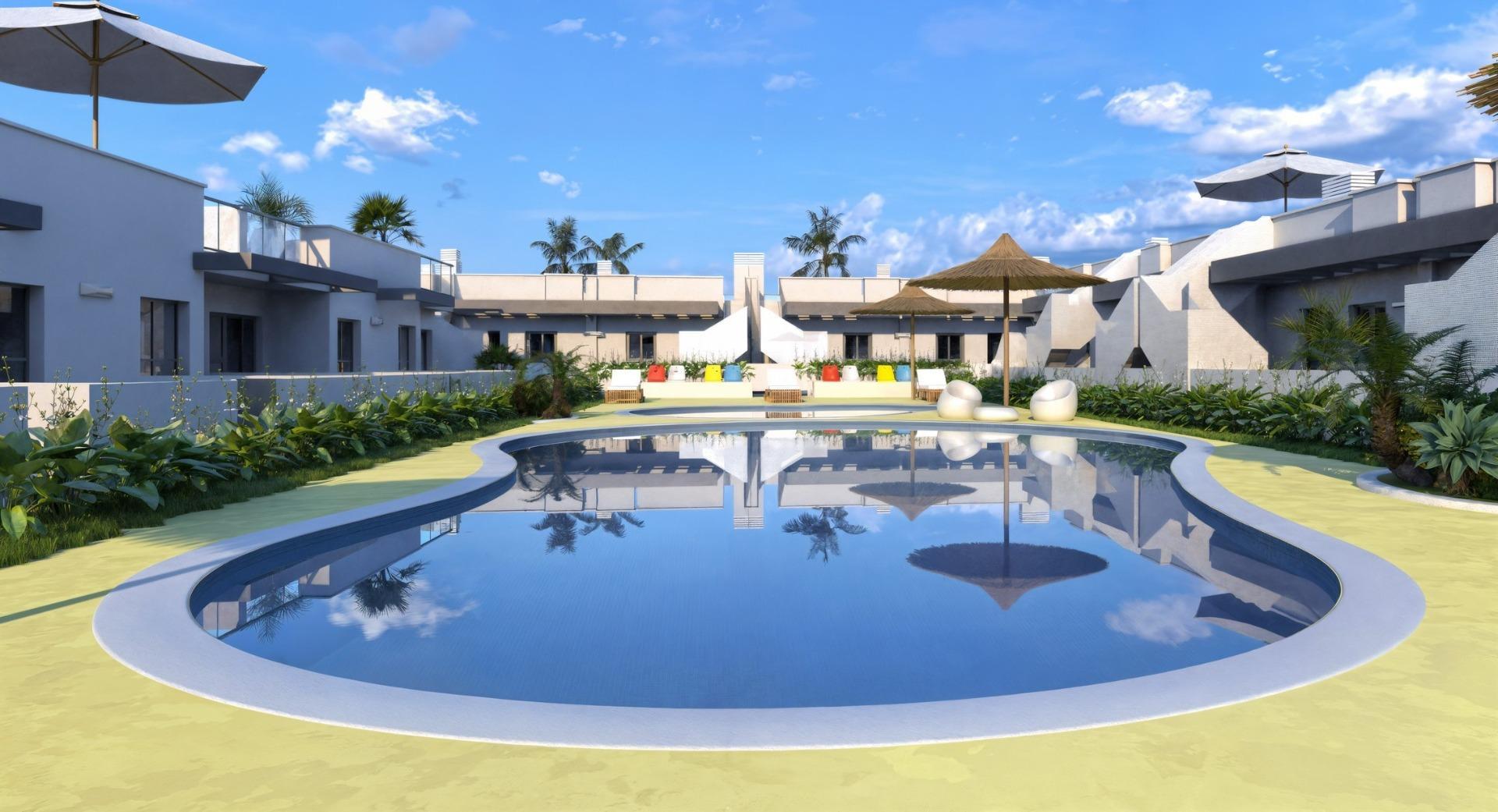 Maisons de ville et villas jumelées neuves à El Verger, près de la plage — 3