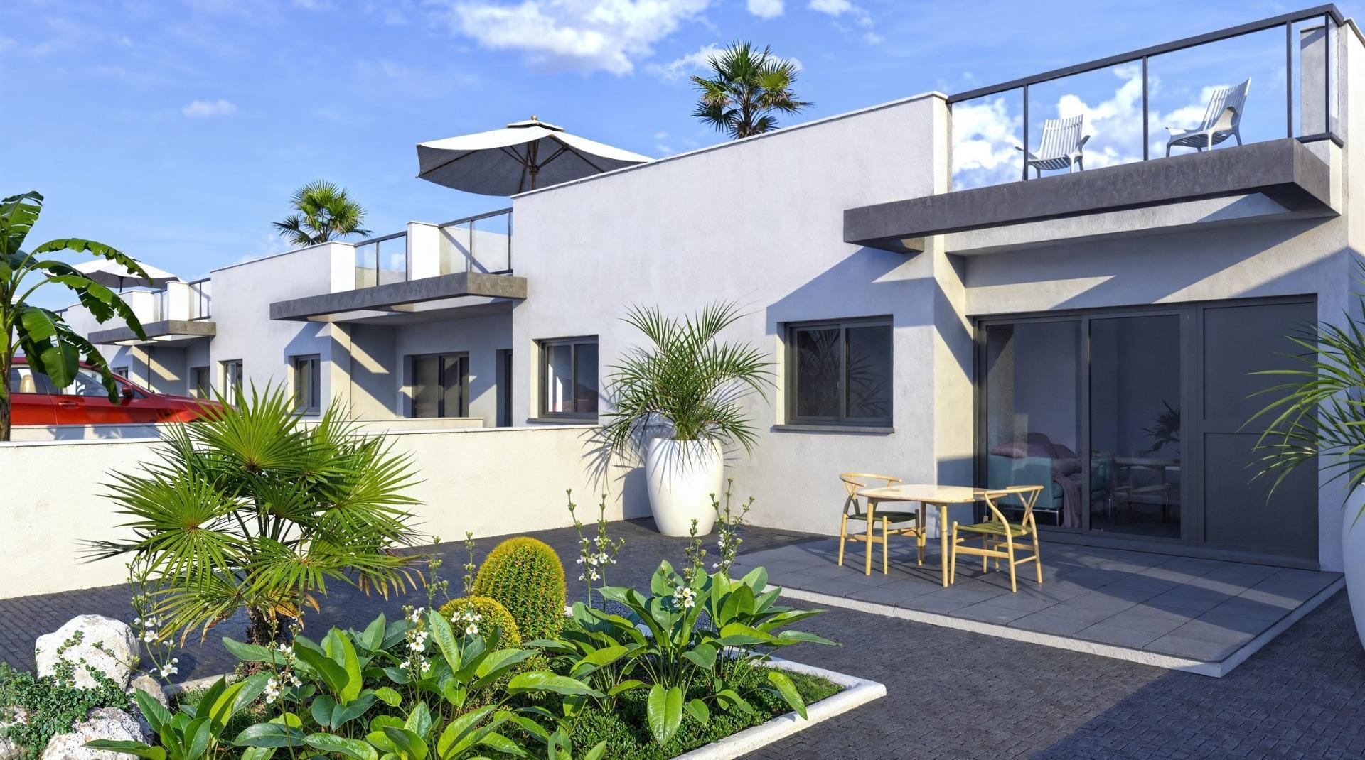 Maisons de ville et villas jumelées neuves à El Verger, près de la plage — 4