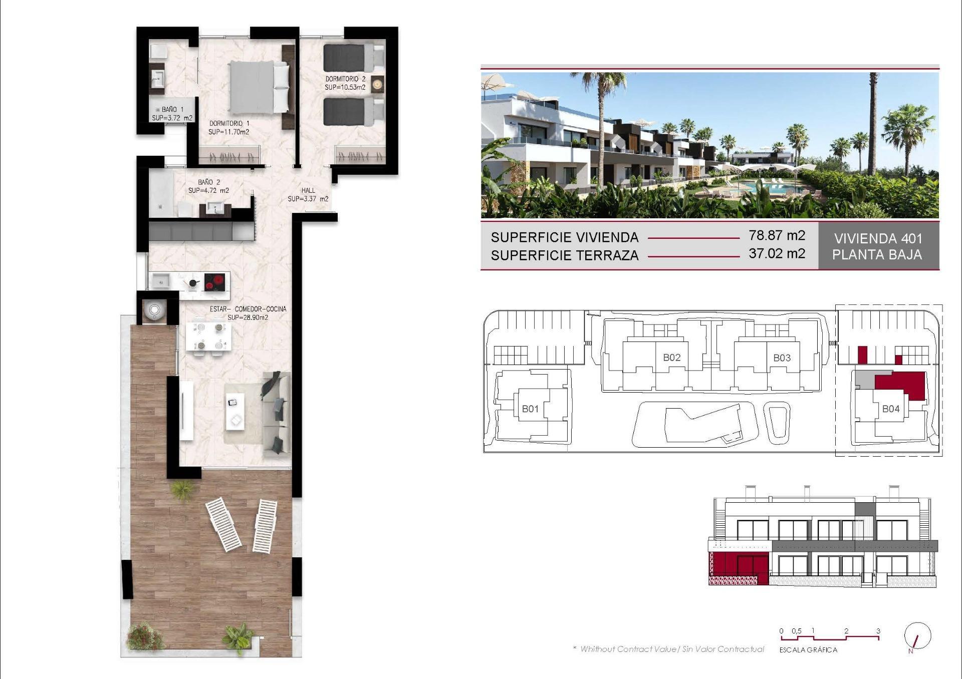 Nowe bungalowy na sprzedaż w Lo Marabu, Ciudad Quesada, Costa Blanca Południowa — 10