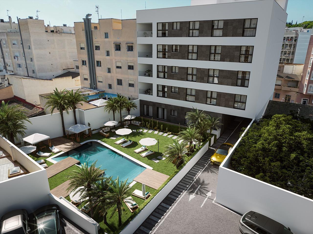 Apartamentos de nueva construcción en el centro de Guardamar del Segura, Costa Blanca