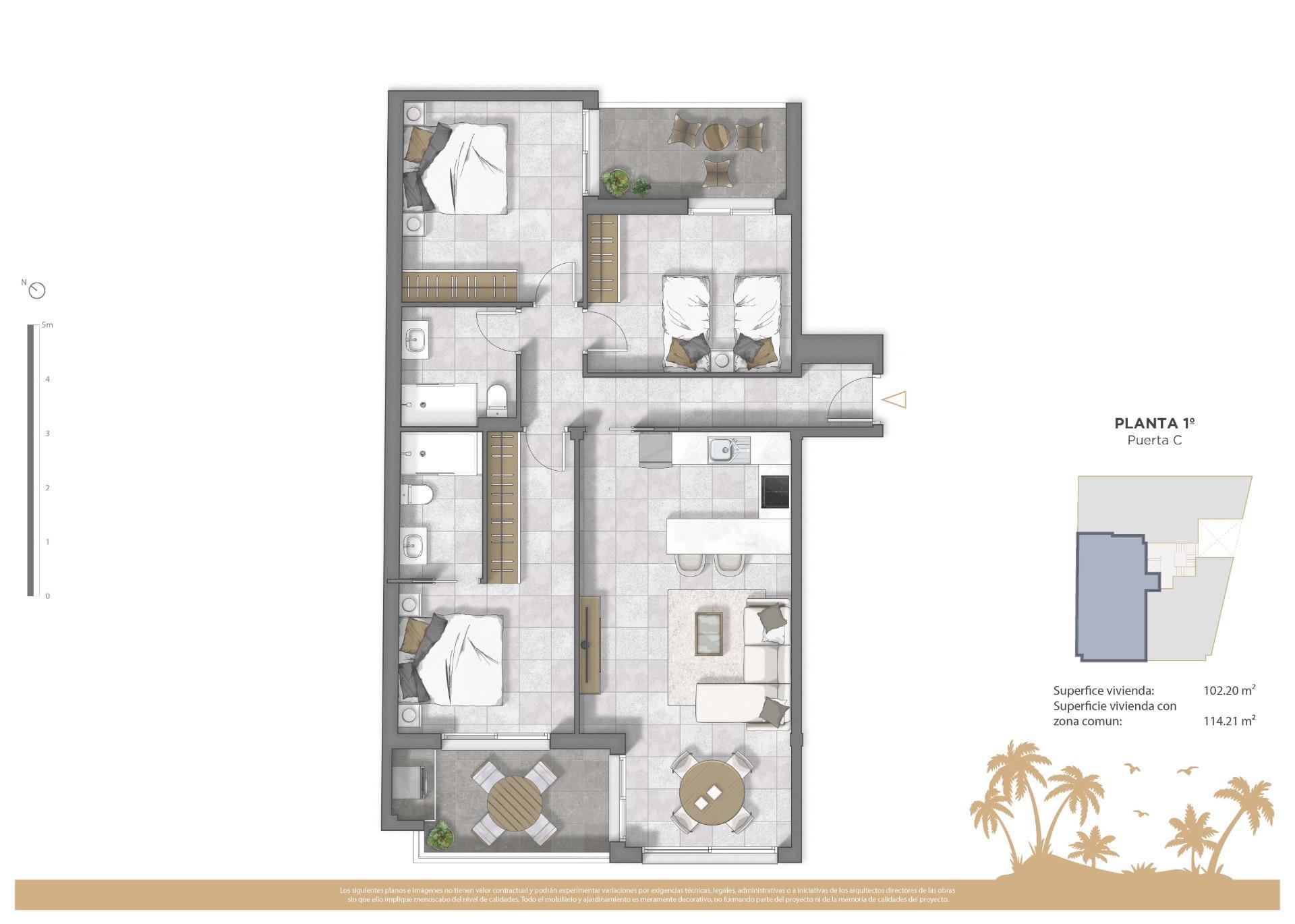 New Development Apartments in Central Guardamar del Segura, Costa Blanca — 8