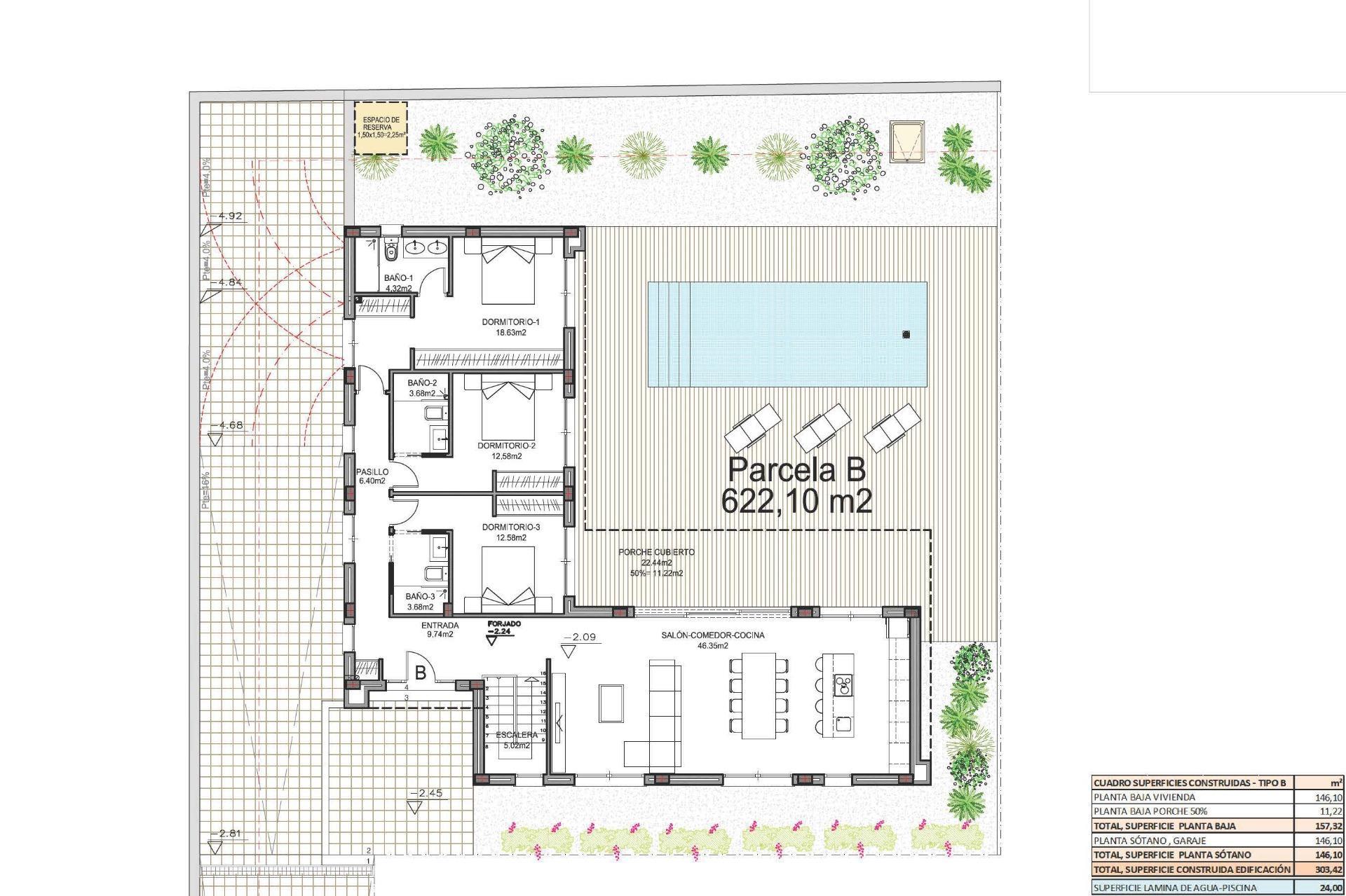 Nieuwbouwwilla’s in moderne stijl in Polop Hills met privézwembad — 13