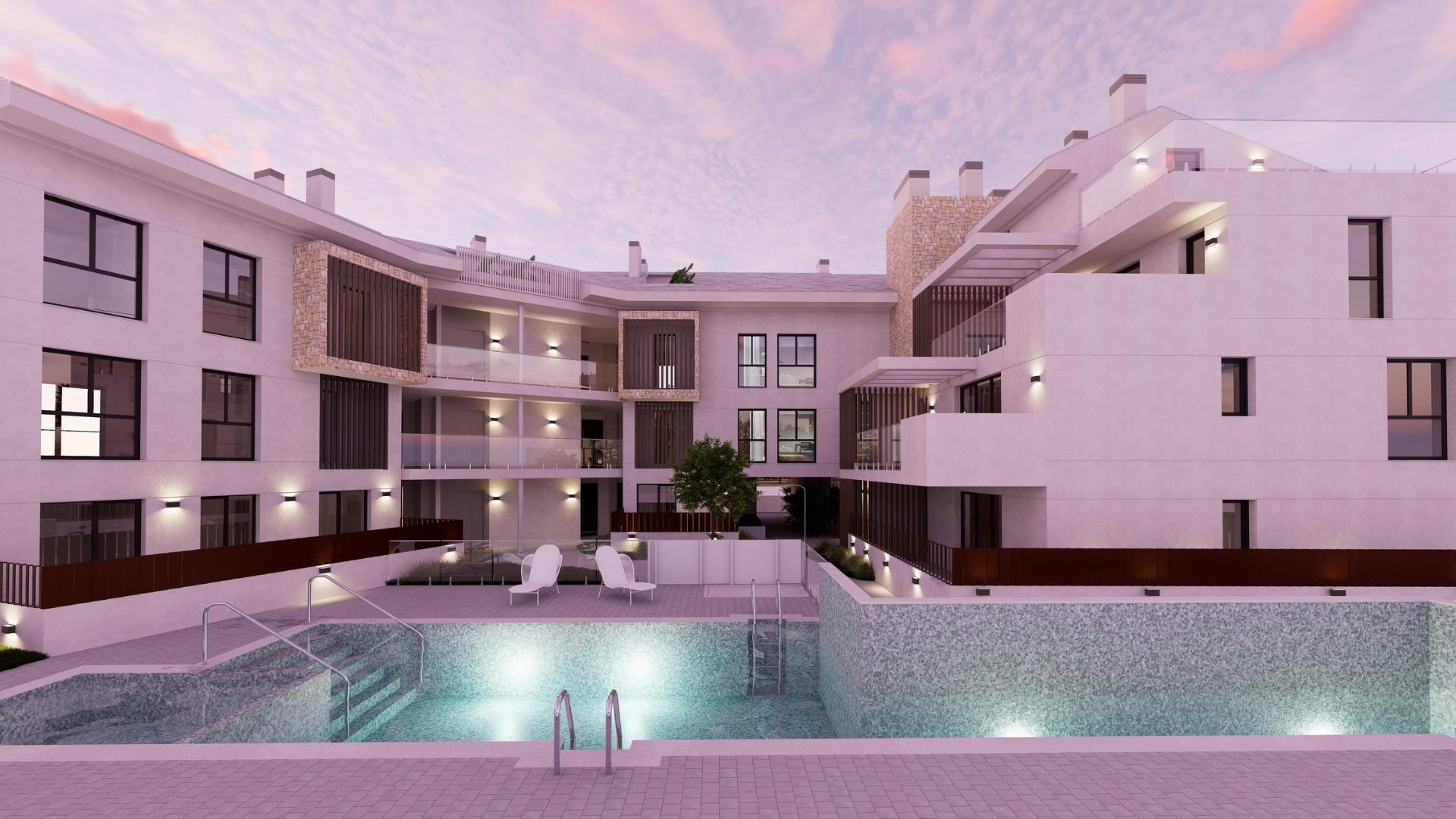 Apartamentos de nueva construcción en Cala Blanca, Jávea, a solo 100 metros del mar