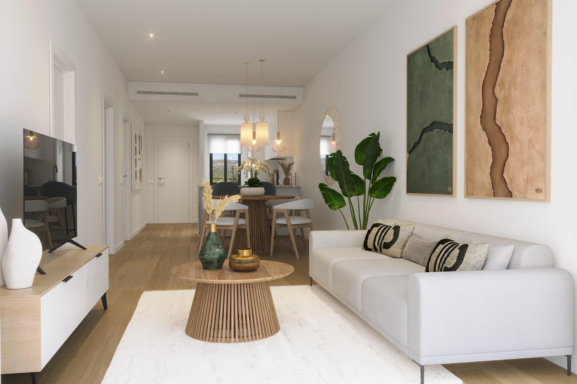 New Build Apartments with Open Views in Alfaz del Pi — 12