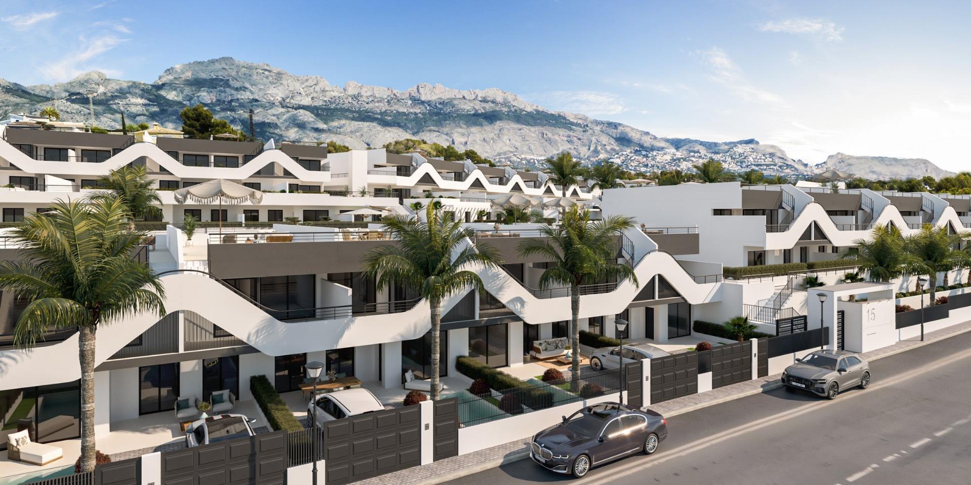New Build Apartments with Open Views in Alfaz del Pi — 8