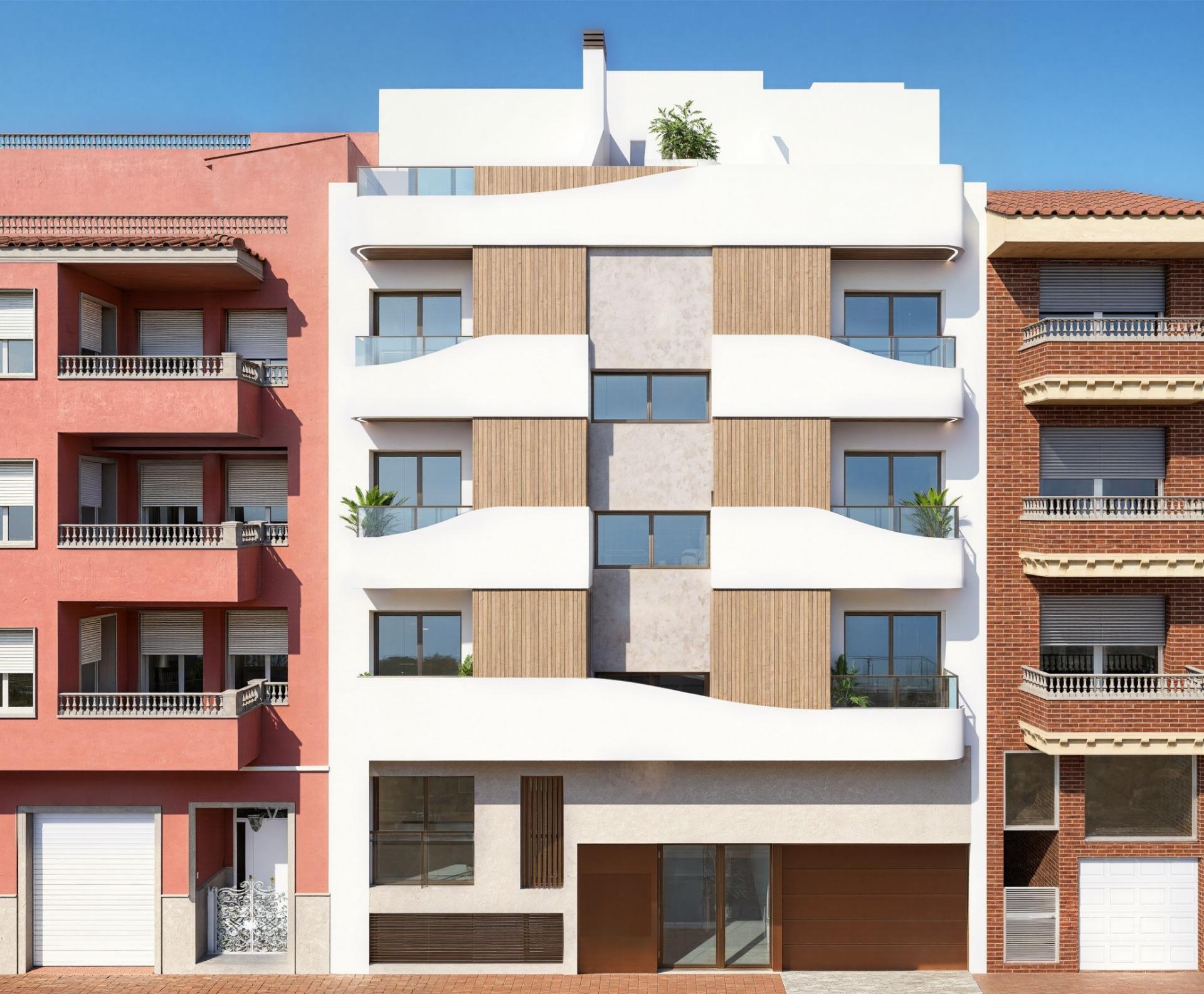 Nieuwbouwwoningen in het centrum van Guardamar del Segura, vlak bij het strand — 10