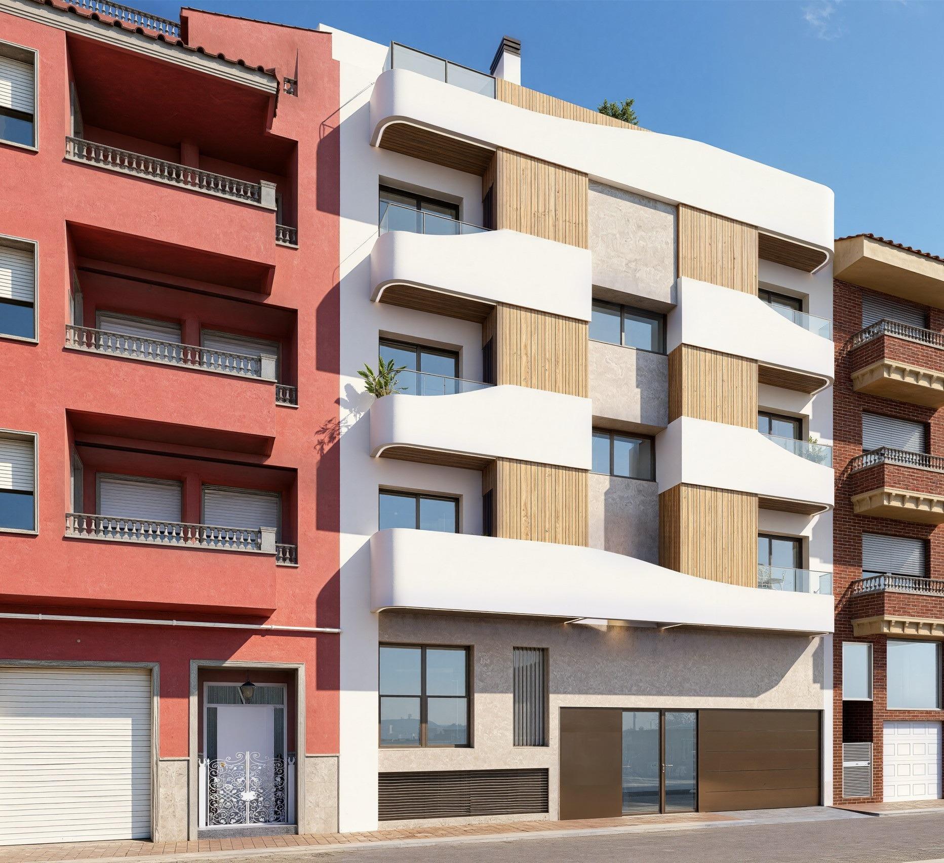 Nieuwbouwwoningen in het centrum van Guardamar del Segura, vlak bij het strand — 4