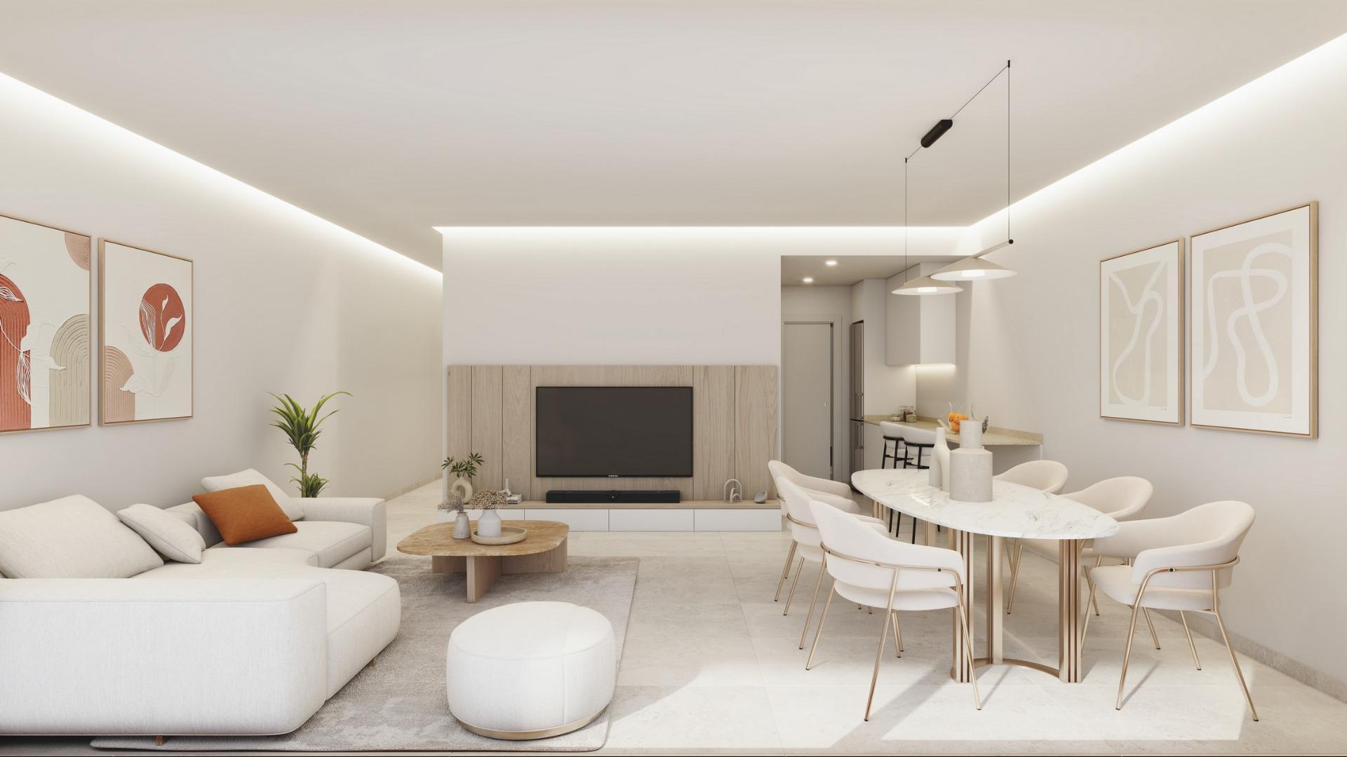 Nieuwbouwwoningen in het centrum van Guardamar del Segura, vlak bij het strand — 7