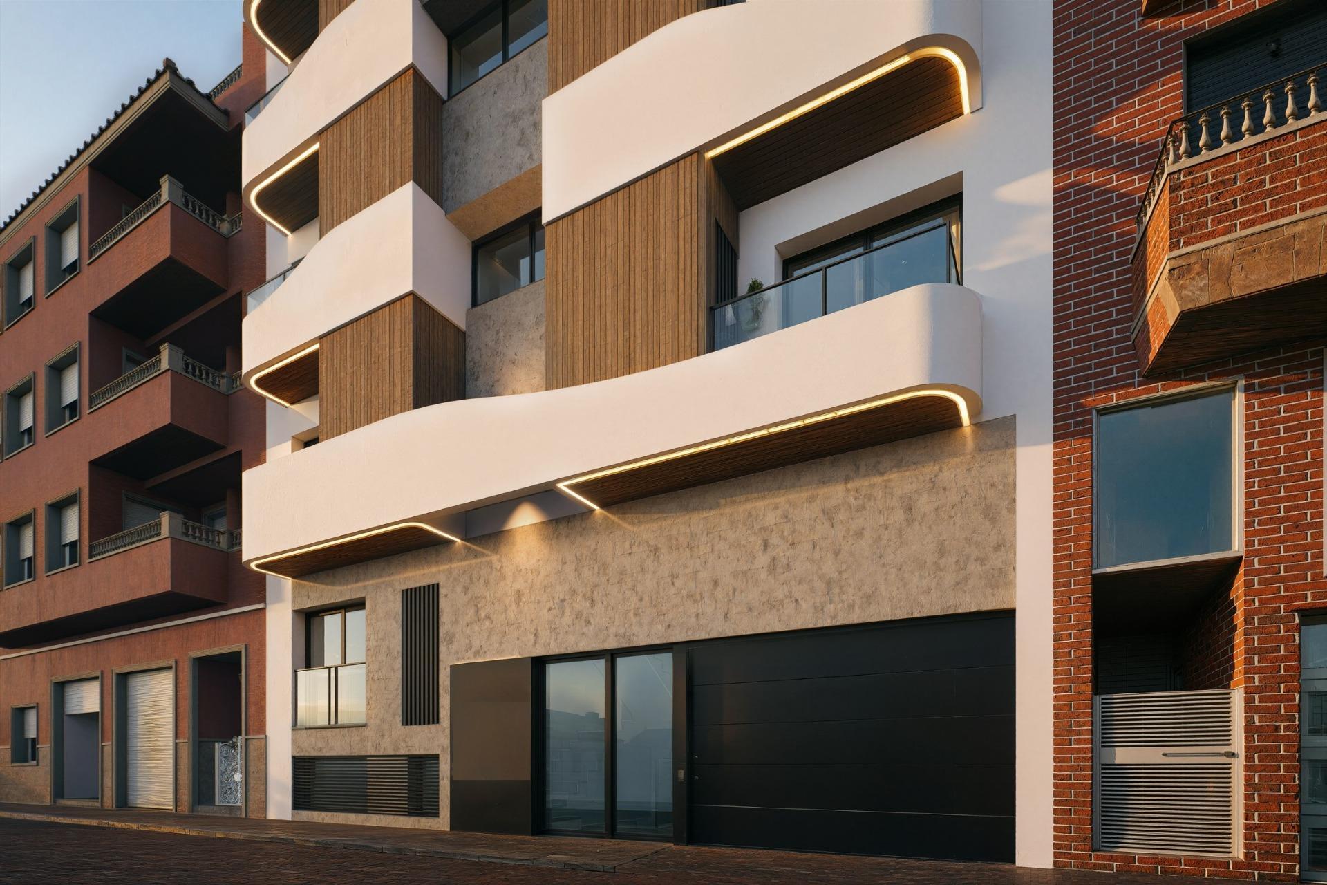 Nieuwbouwwoningen in het centrum van Guardamar del Segura, vlak bij het strand — 13