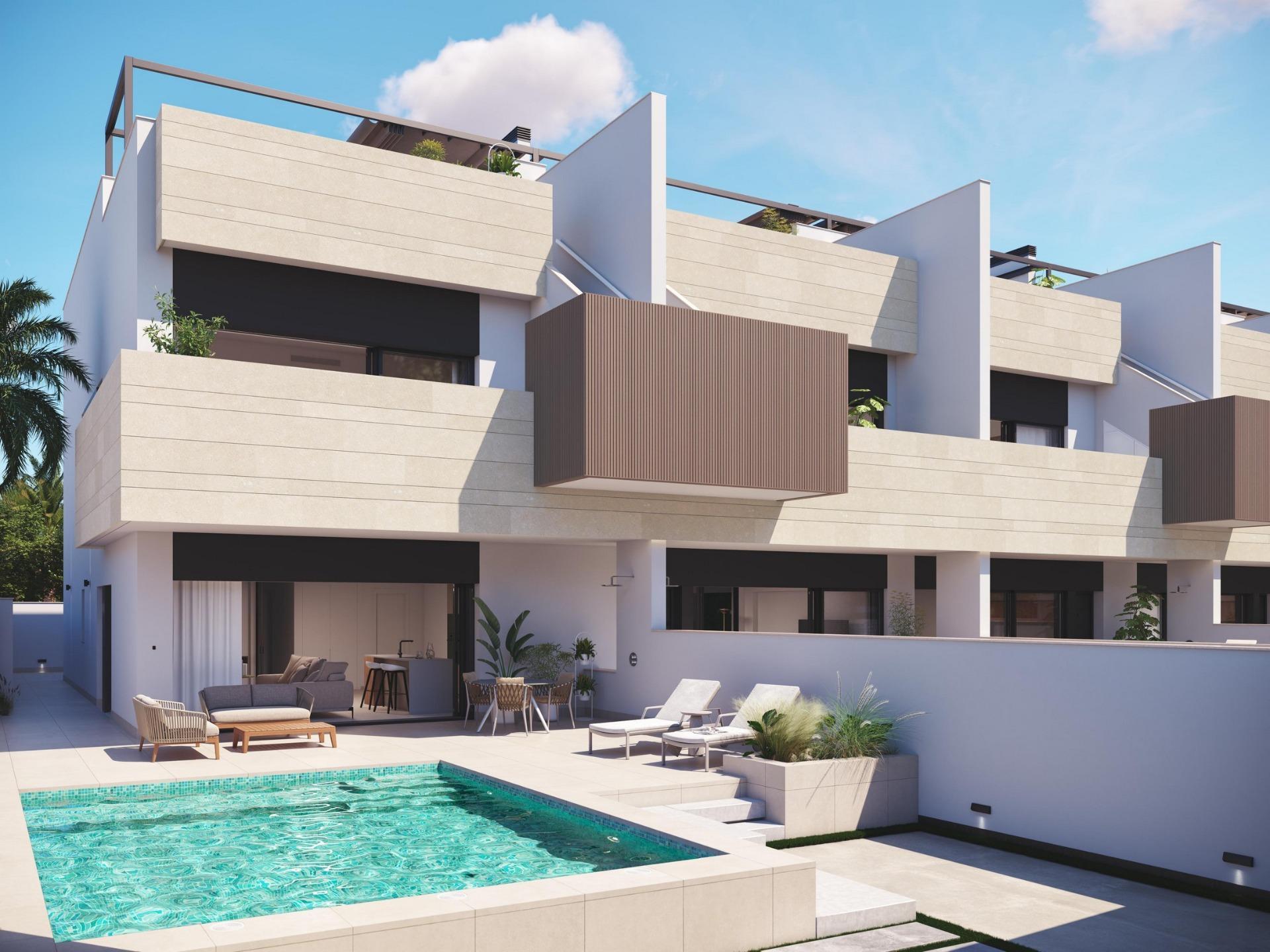 Boutique Development of New Build Homes with Private Pools in Pilar de la Horadada — 2