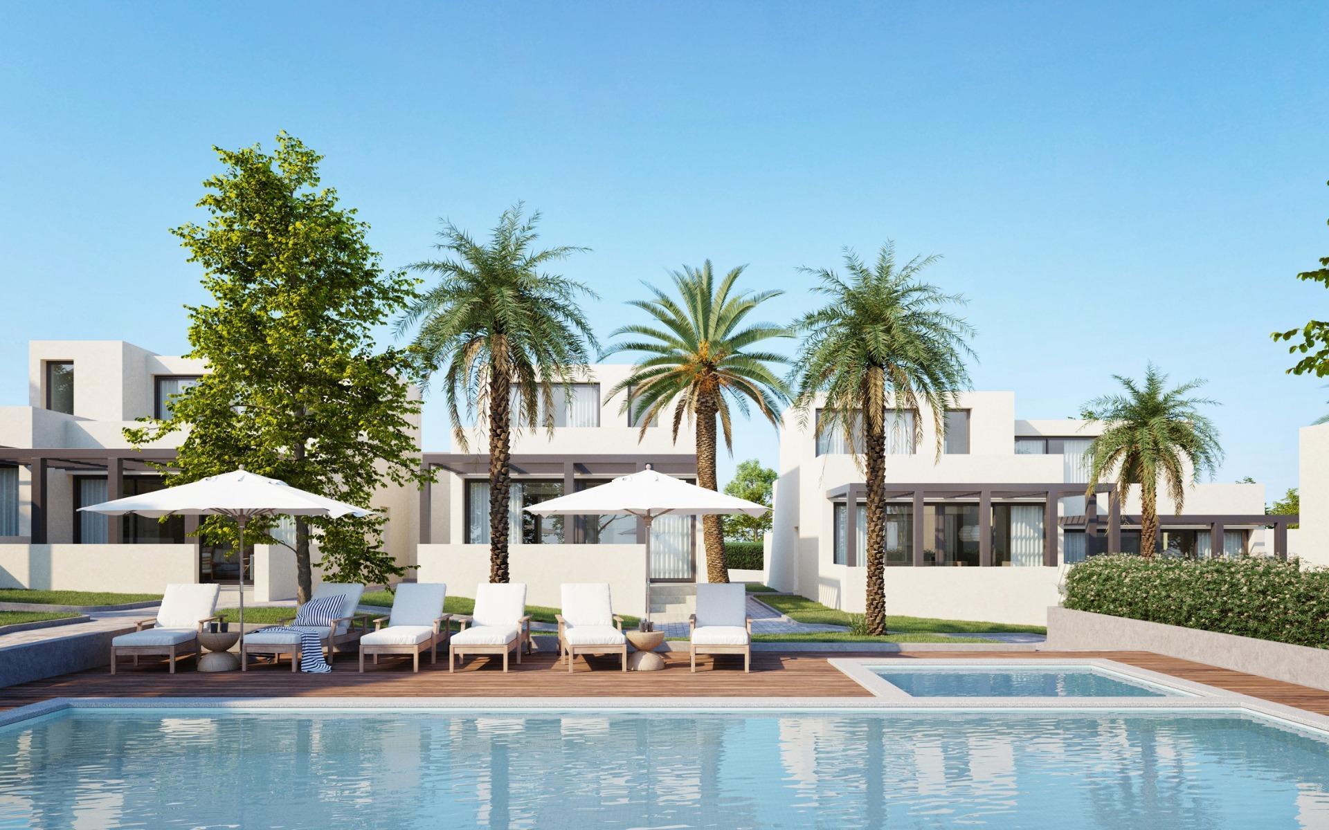 Nieuwbouwwoningen (halfvrijstaand) met toeristenvergunning in La Manga Club – Luxe investering in een prestigieus resort