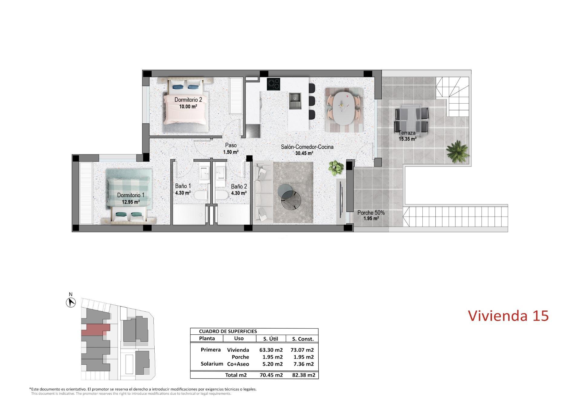 New Build Bungalows in Pilar de la Horadada Near the Beach and Town Centre — 5