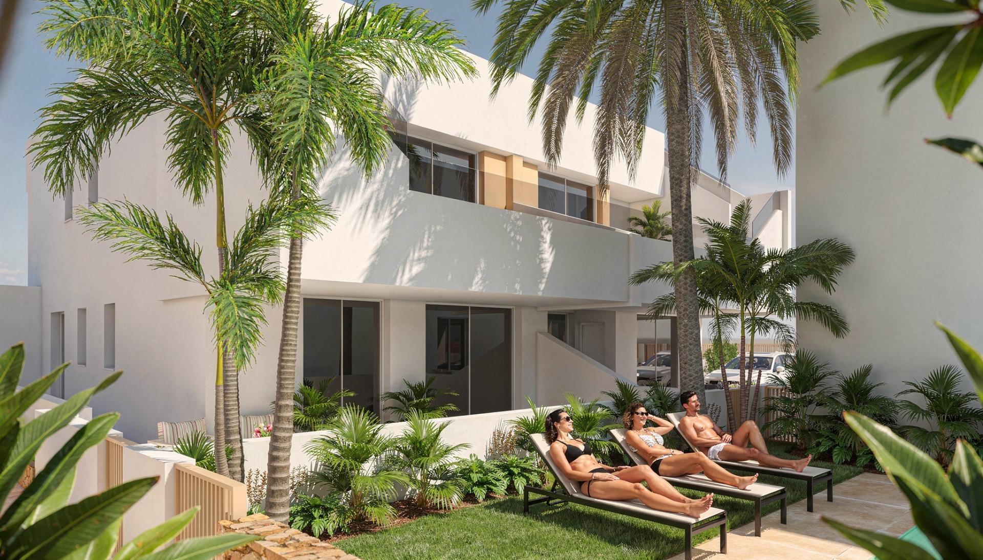 Nowo wybudowane bungalowy w Pilar de la Horadada blisko plaży i centrum miasta — 3