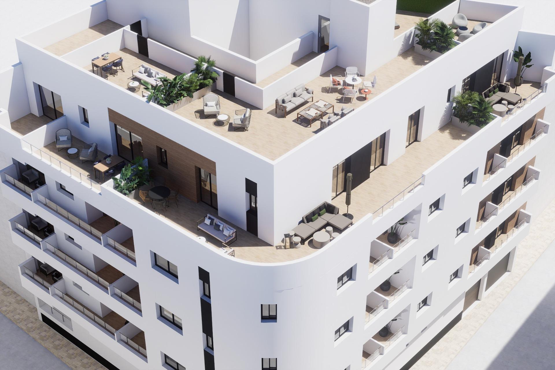 Nowe mieszkania w centrum Torrevieja, w pobliżu Playa del Cura — 10