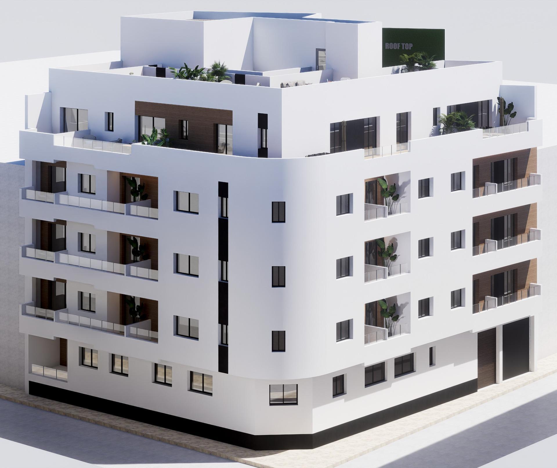 Nowe mieszkania w centrum Torrevieja, w pobliżu Playa del Cura — 15