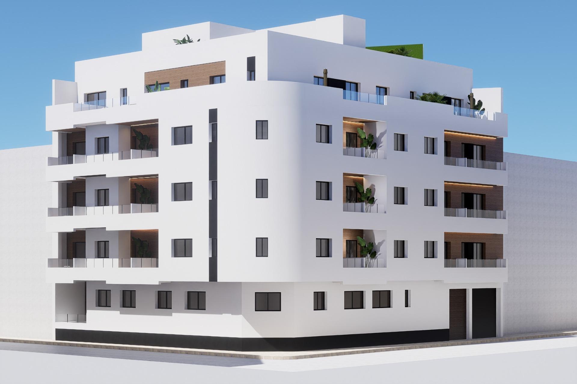 Nowe mieszkania w centrum Torrevieja, w pobliżu Playa del Cura — 4
