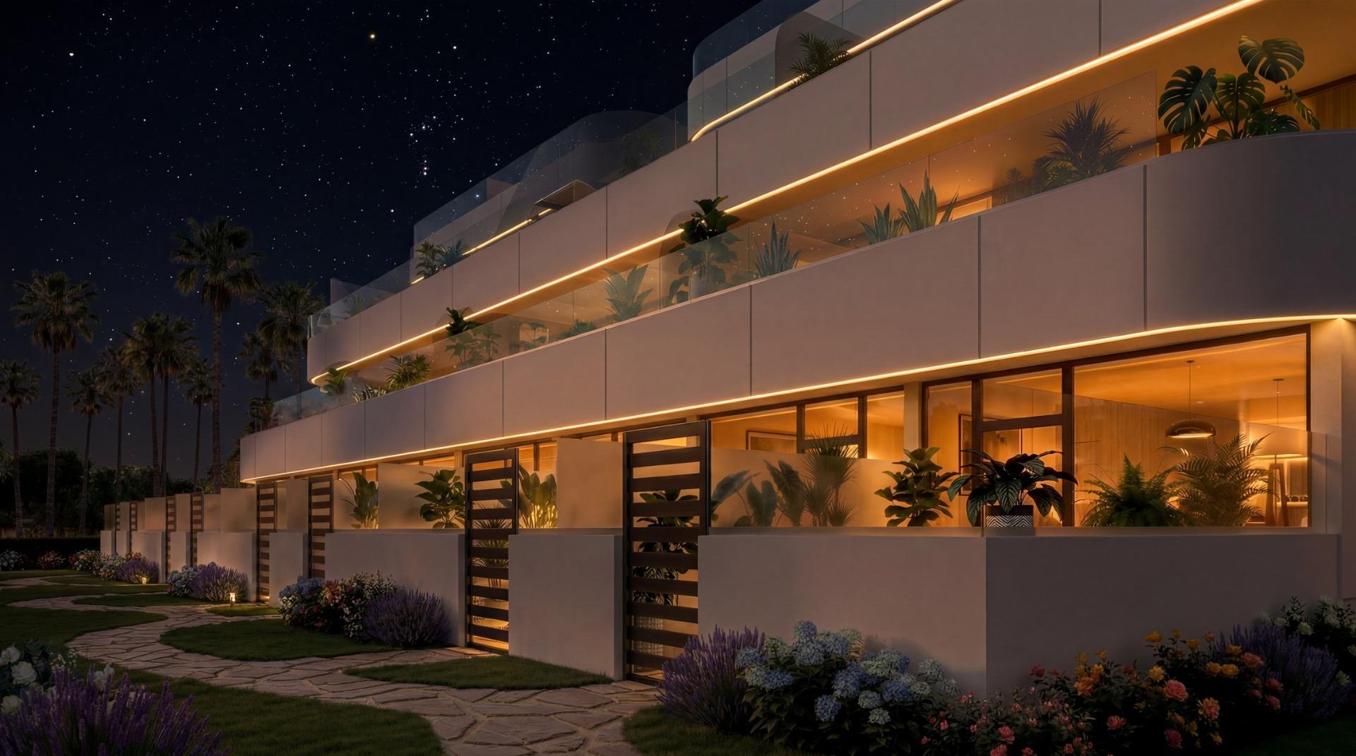 Luxury Tourist Apartments and Villas with Private Beach in First Line of Vera Playa-Almería — 13