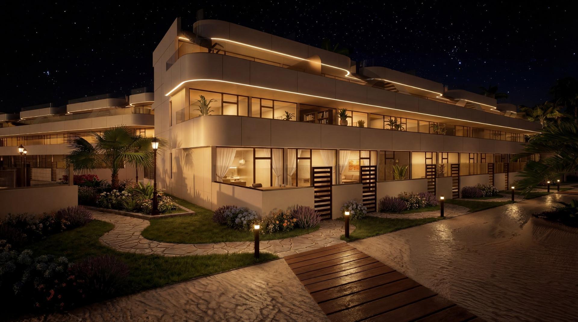 Luxury Tourist Apartments and Villas with Private Beach in First Line of Vera Playa-Almería — 15