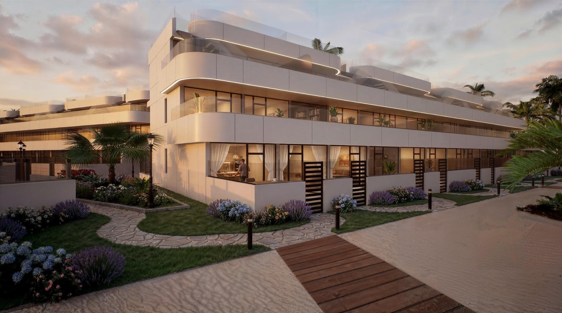 Luxury Tourist Apartments and Villas with Private Beach in First Line of Vera Playa-Almería — 5