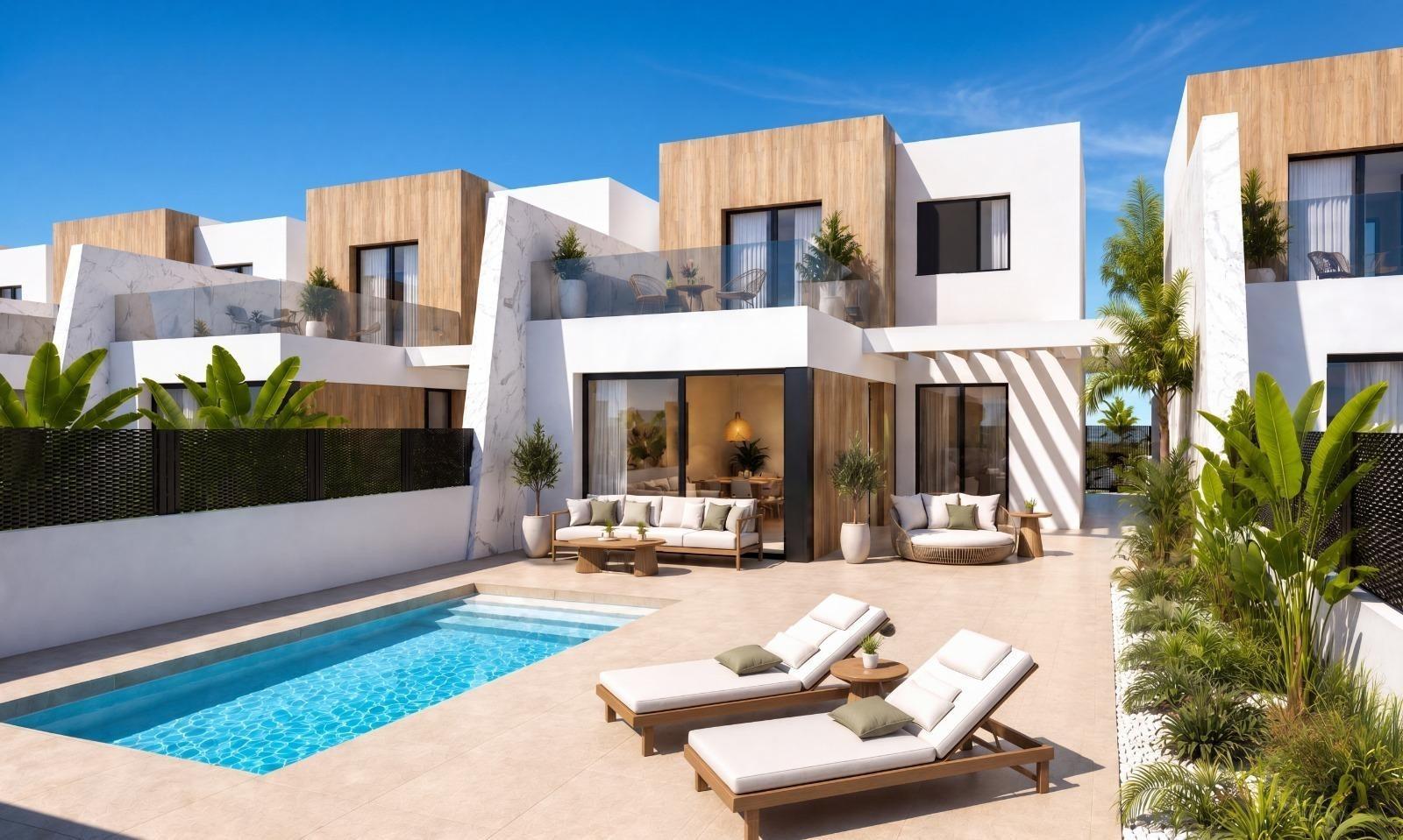 Новые таунхаусы в курортном комплексе «Santa Rosalia Lake and Life Resort» в Мурсии — 11