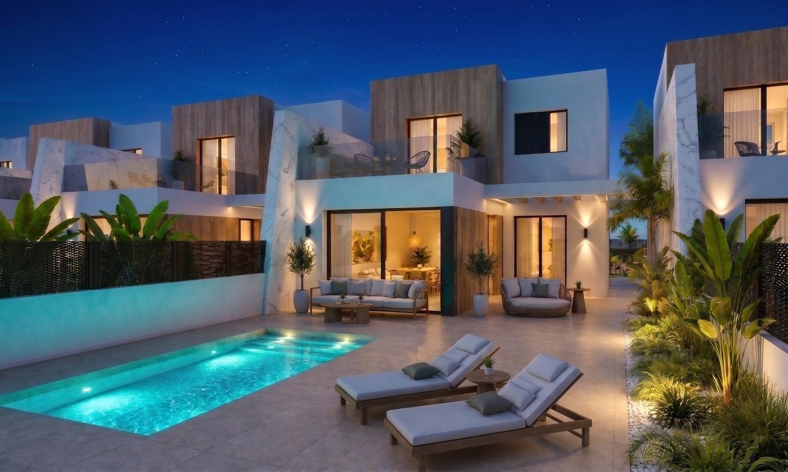 Новые таунхаусы в курортном комплексе «Santa Rosalia Lake and Life Resort» в Мурсии — 13