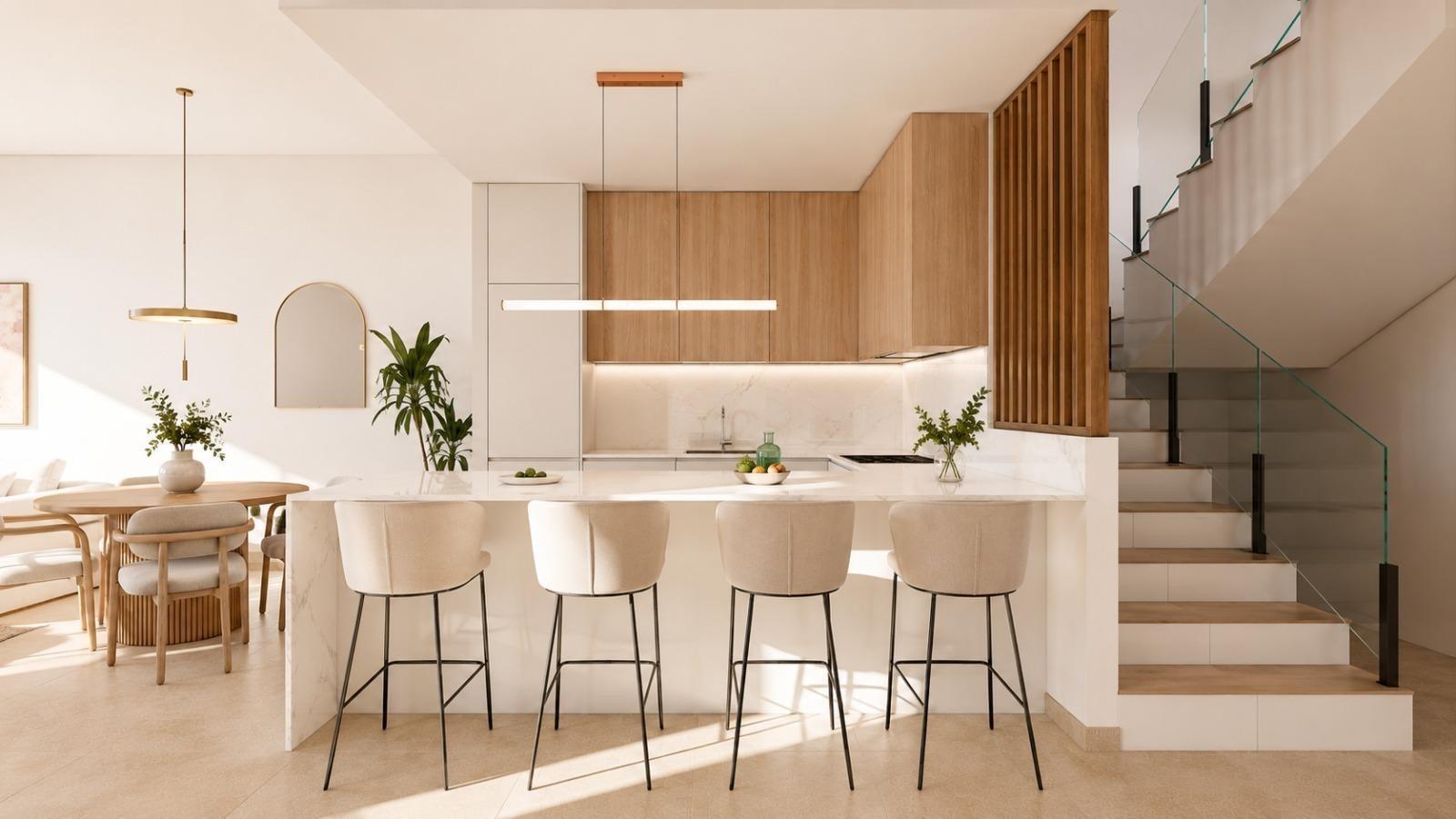 Новые таунхаусы в курортном комплексе «Santa Rosalia Lake and Life Resort» в Мурсии — 4