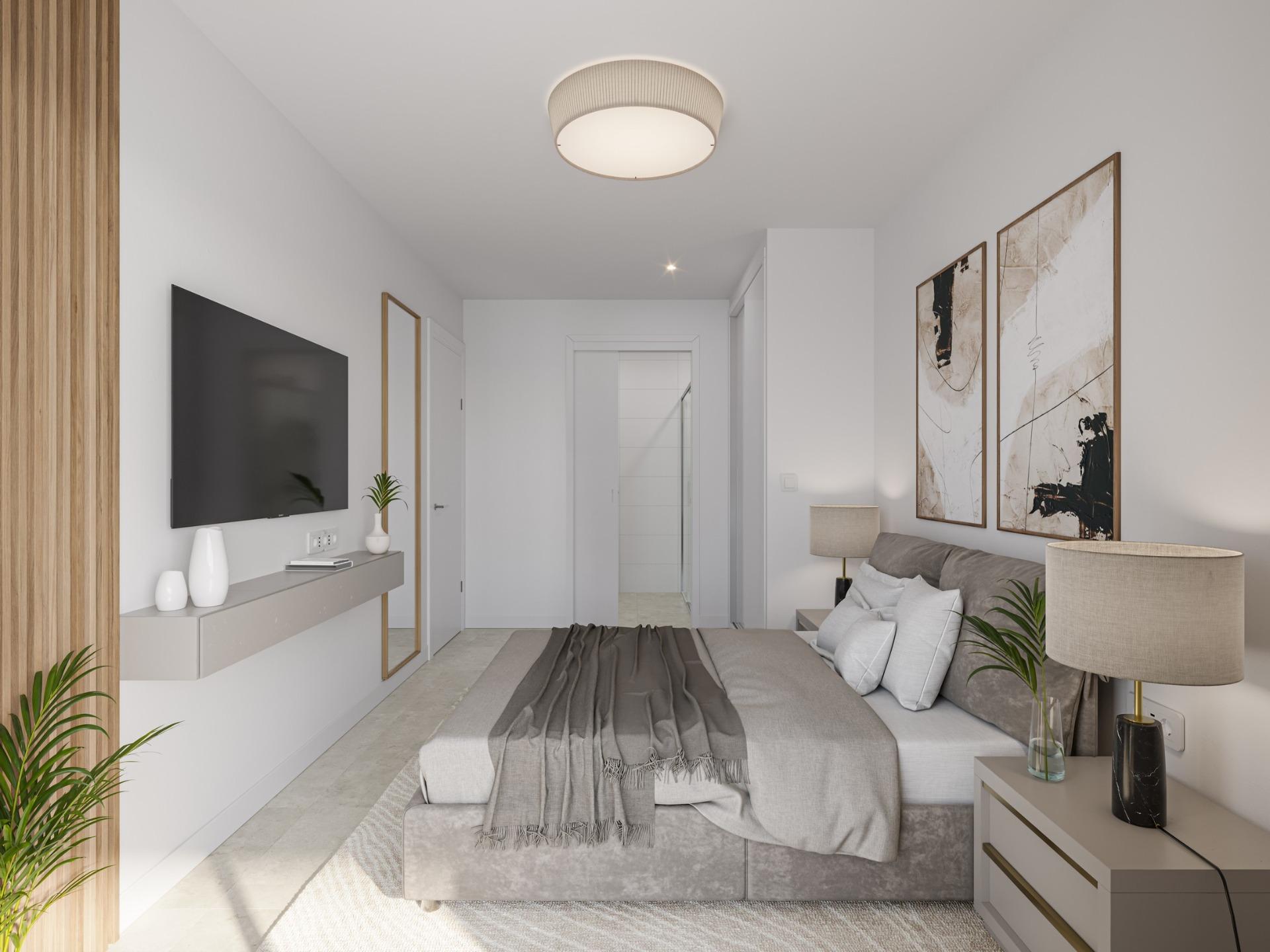 Apartamentos de nueva construcción a 250 m de la playa de Los Narejos, en Los Alcázares — 9