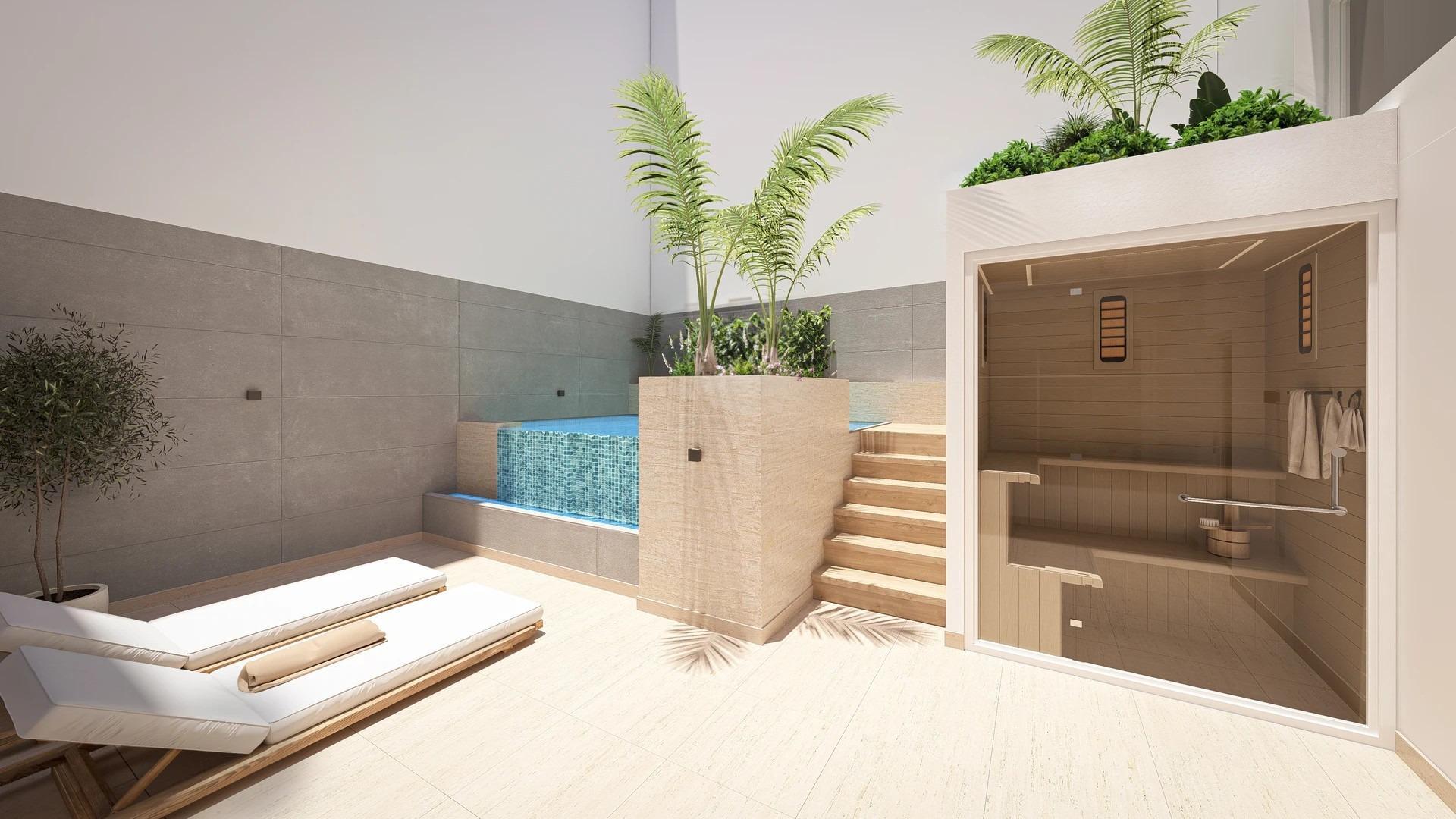 Estudios y apartamentos de nueva construcción en el centro de Torrevieja, cerca de la playa — 6