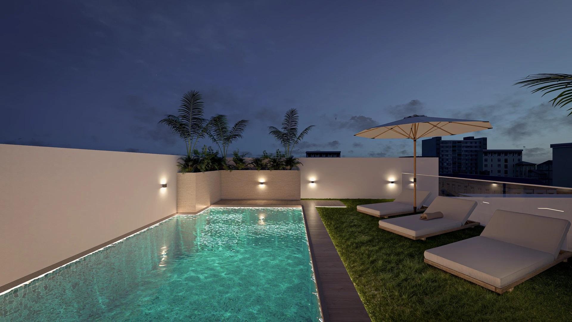 Estudios y apartamentos de nueva construcción en el centro de Torrevieja, cerca de la playa — 12