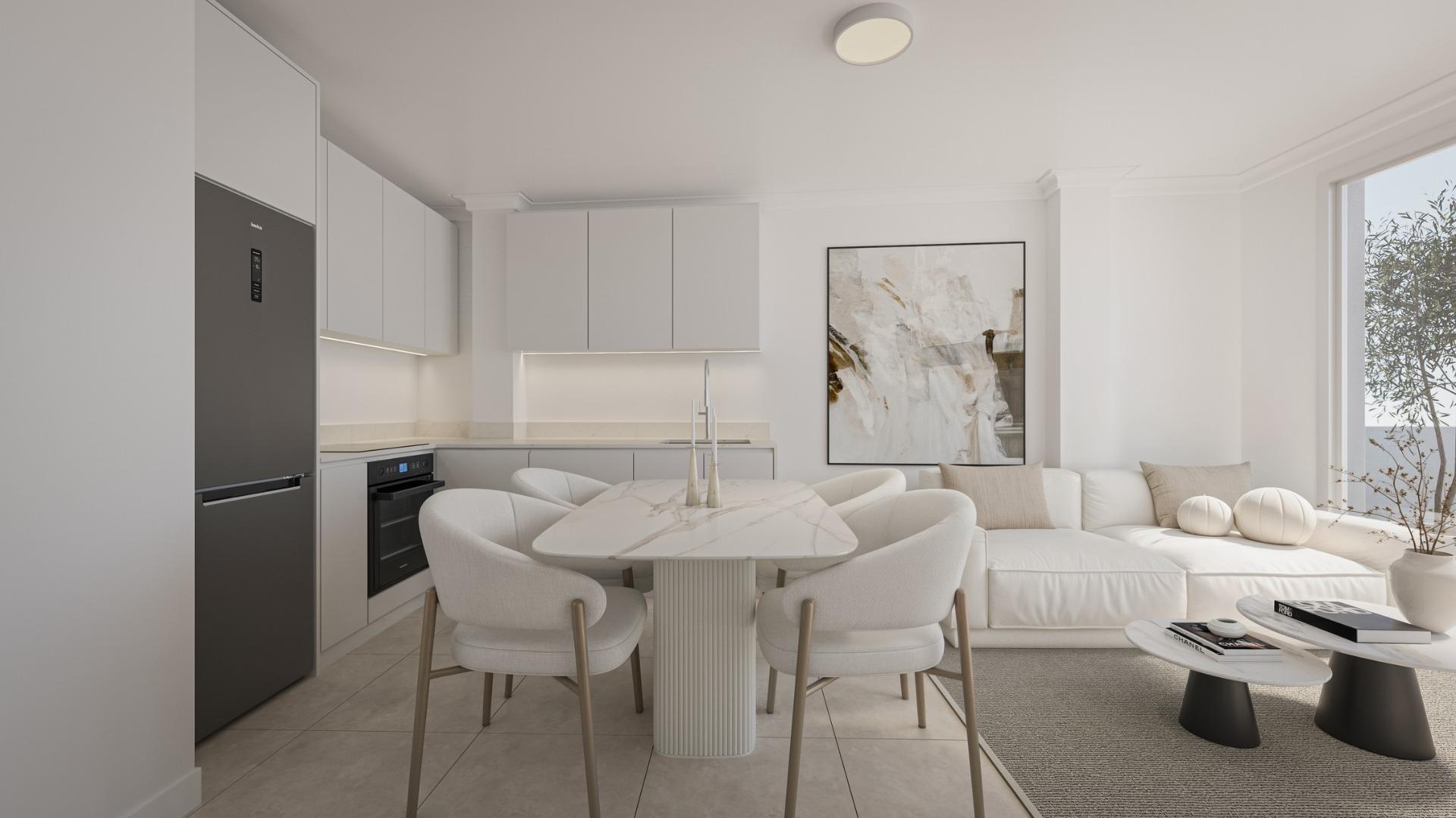 Nowo wybudowane kawalerki i apartamenty w centrum Torrevieja, w pobliżu plaży — 10