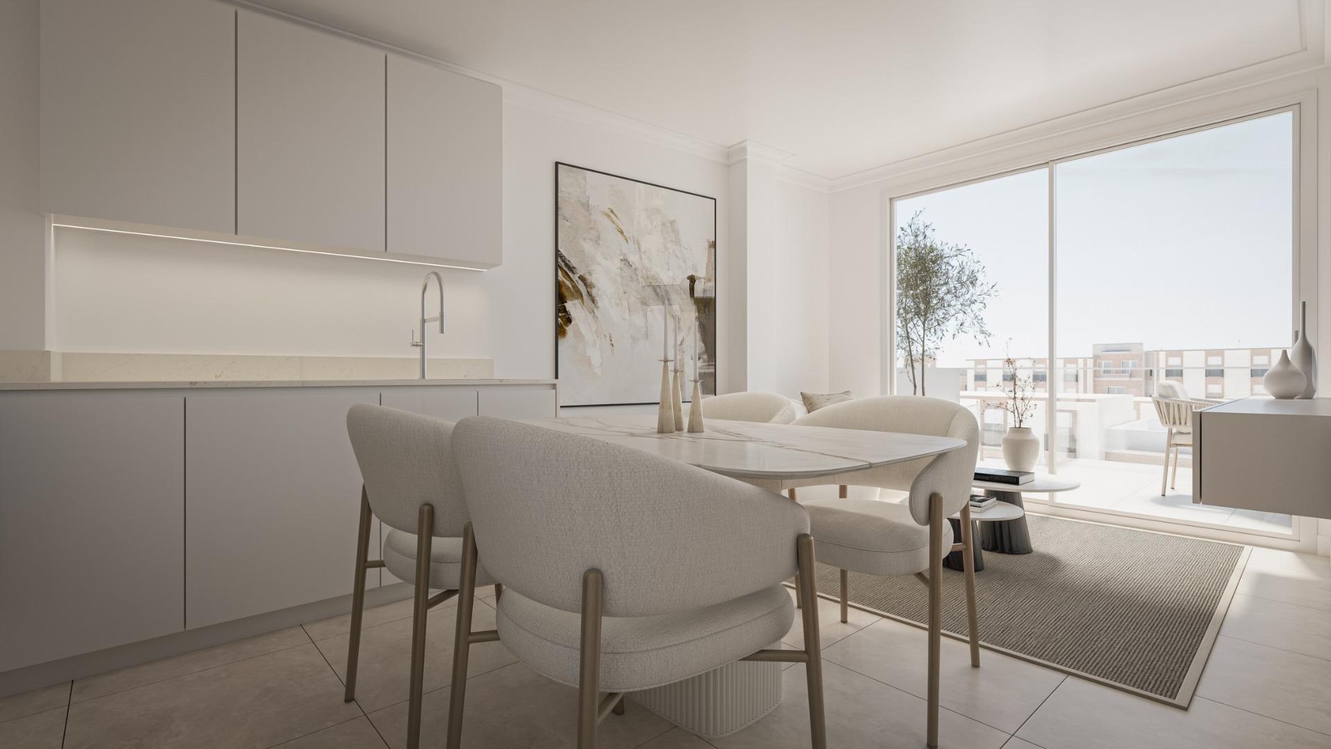 Nowo wybudowane kawalerki i apartamenty w centrum Torrevieja, w pobliżu plaży — 11