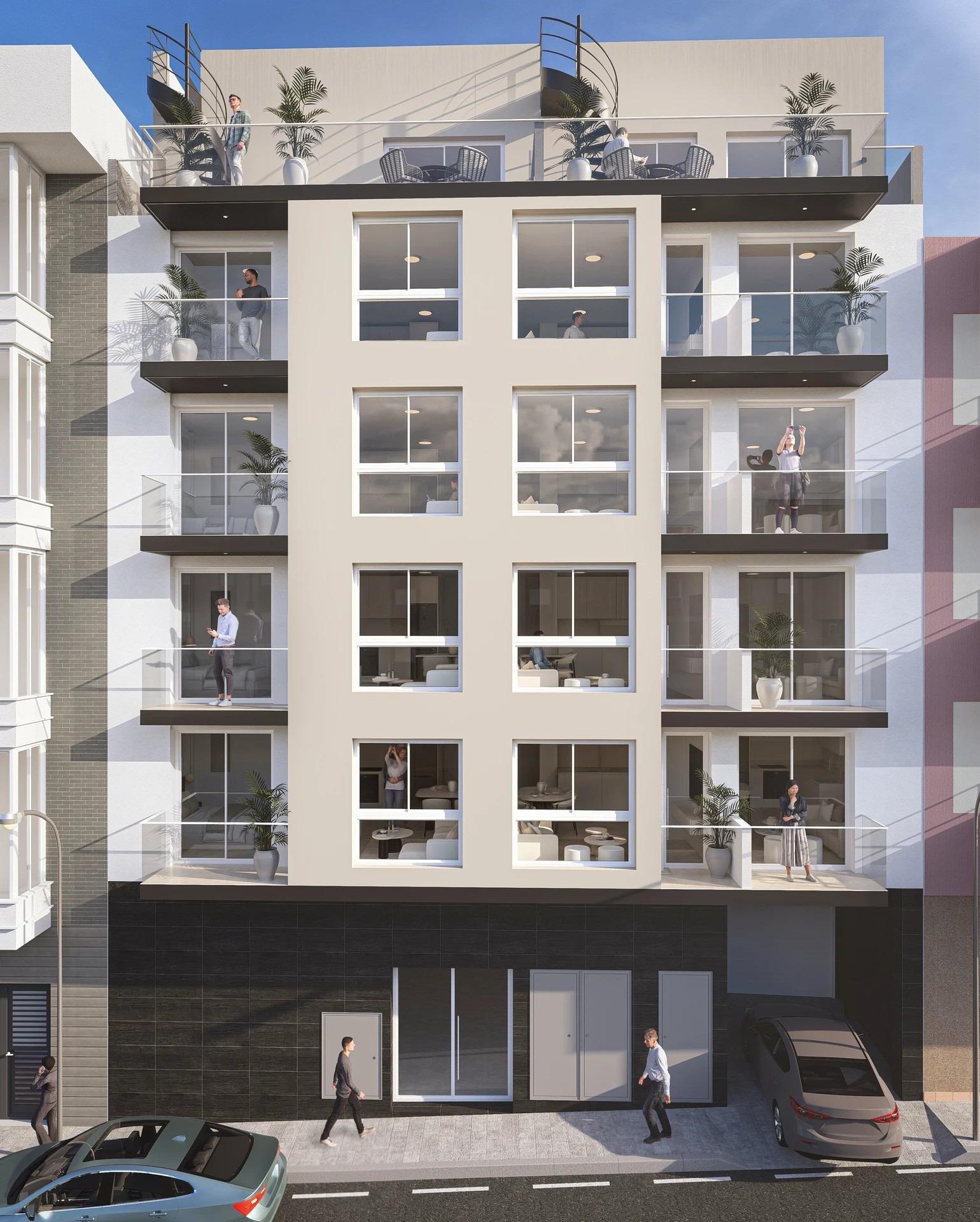 Nowo wybudowane kawalerki i apartamenty w centrum Torrevieja, w pobliżu plaży — 2