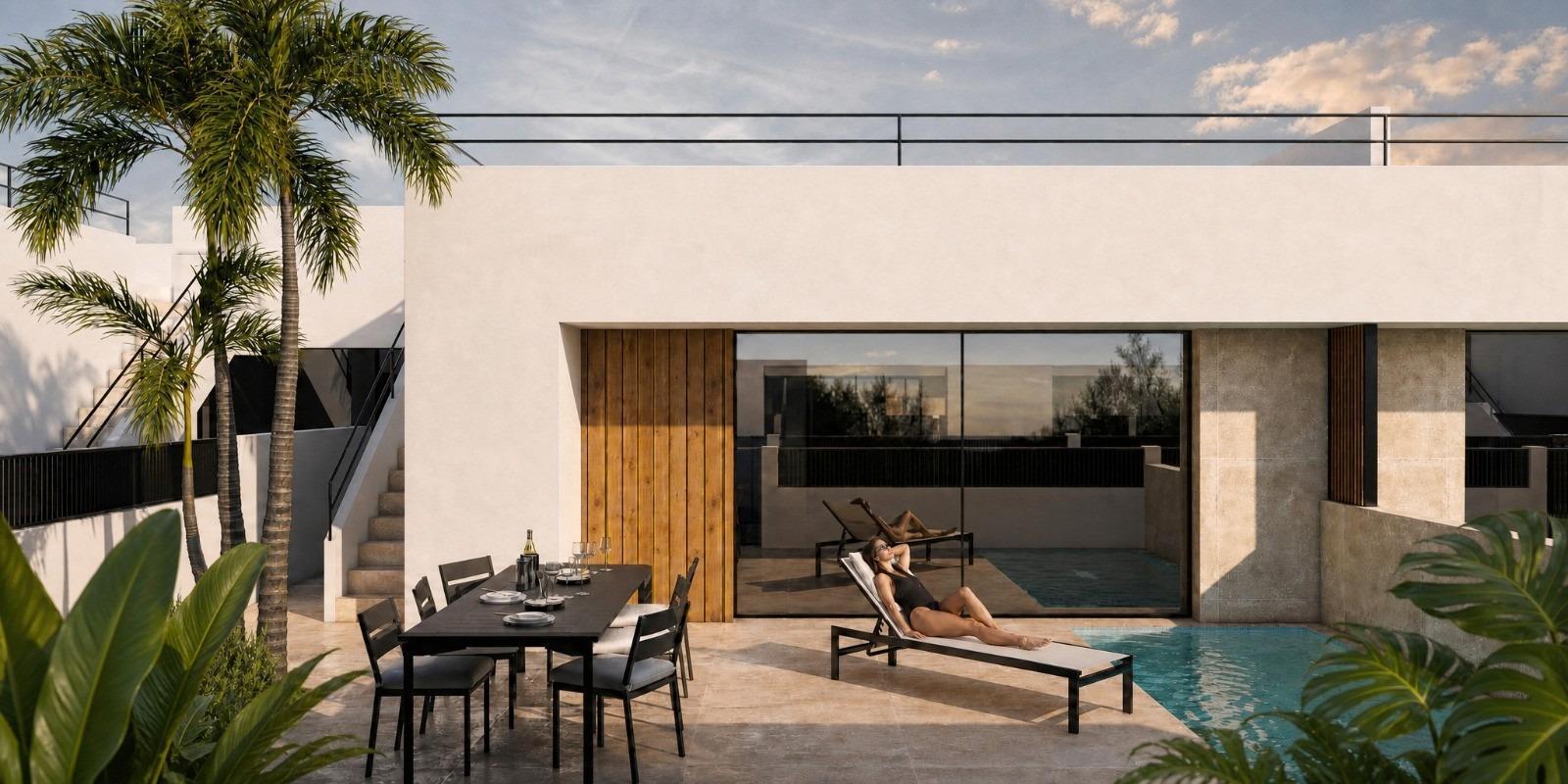 New-build villas at Condado de Alhama Golf Resort, Murcia
