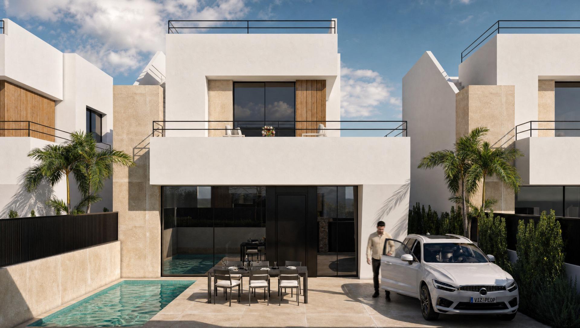 New-build villas at Condado de Alhama Golf Resort, Murcia