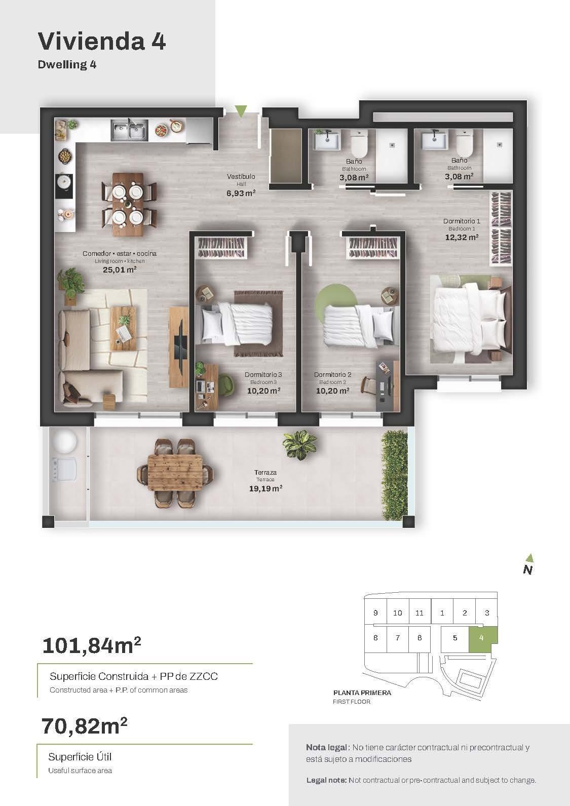 Appartementen en herenhuizen met uitzicht op zee in Mojácar Playa, op 600 meter van het strand — 11